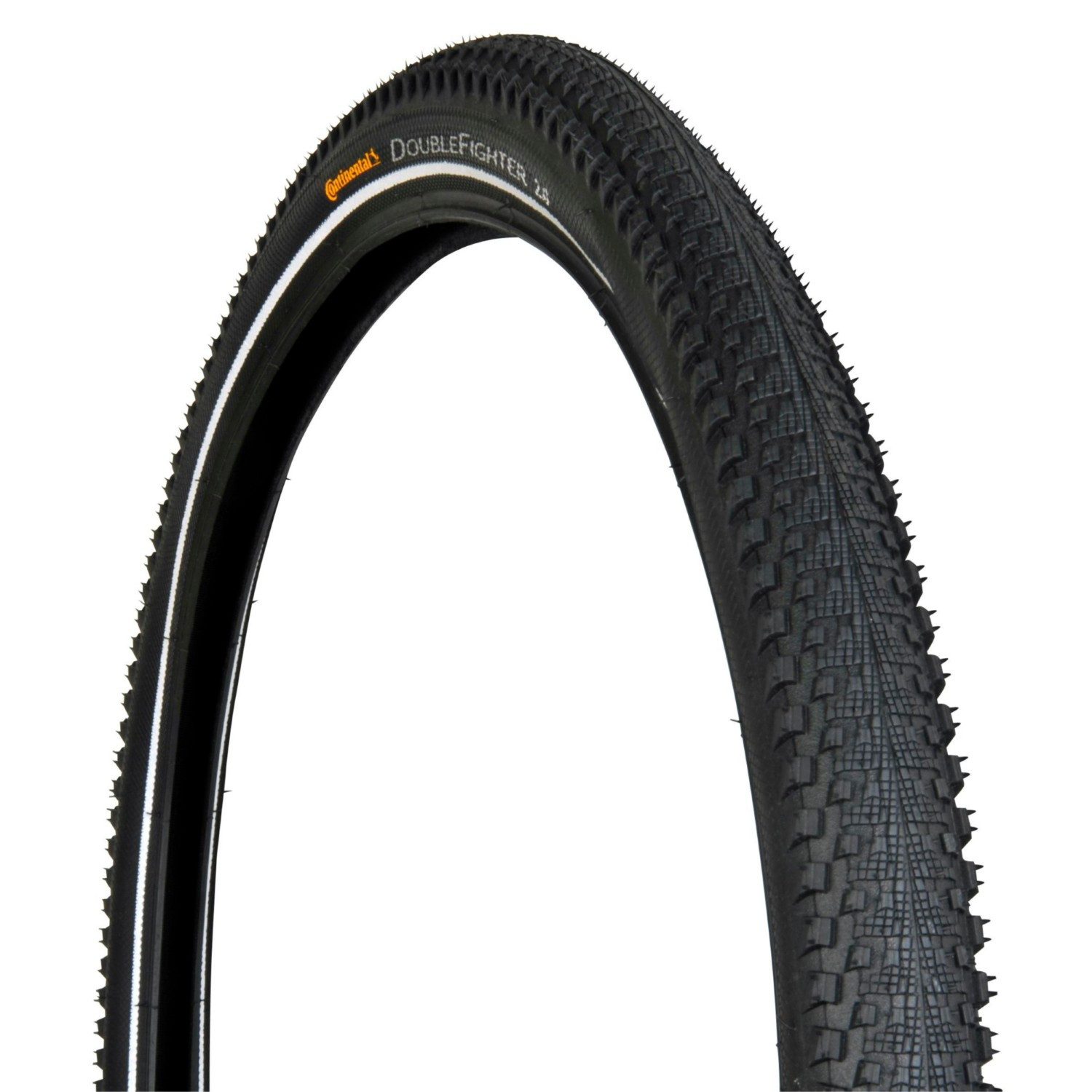 CONTINENTAL Fahrradreifen Fahrrad-Reifen DoubleFighter 27,5" 27,5 x 2,0 Zoll, (1-tlg., 1x Reifen), ETRTO 50-584 Fahrrad-Decke Fahrrad-Mantel City-Bike Trekking MTB