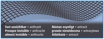 tesa Fliegengitter-Gewebe Insect Stop Comfort Fliegengitter für Fenster, (Packung, 1-St., Fliegennetz, Klettband, Andrück und Schneidehilfe), individuell zuschneidbar - Insektenschutz ohne Bohren - weiß