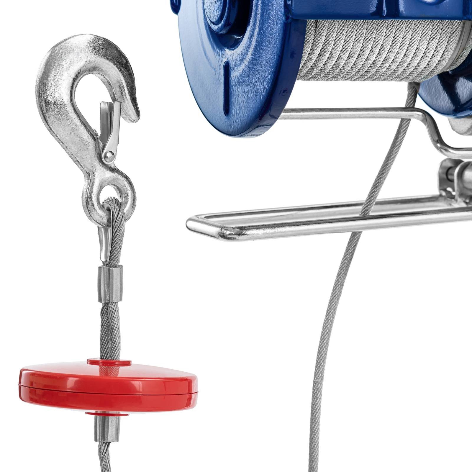 MSW Seilwinde Seilhebezug 800 kg 12 m Motorwinde 1300 W Flaschenzug Hebezug, verschiedene Produktvarianten