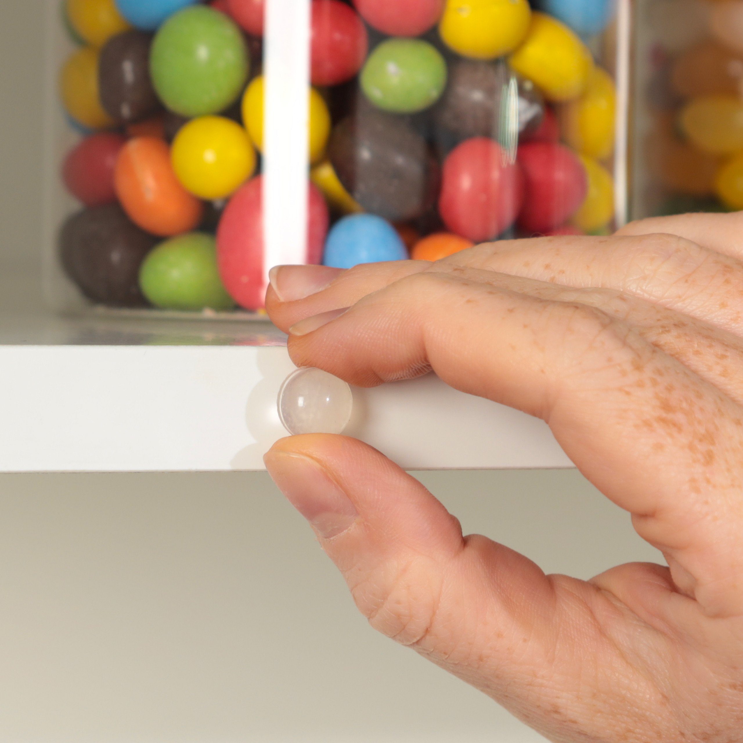 relaxdays Wandtürstopper Selbstklebende Gummipuffer 222er Set günstig online kaufen