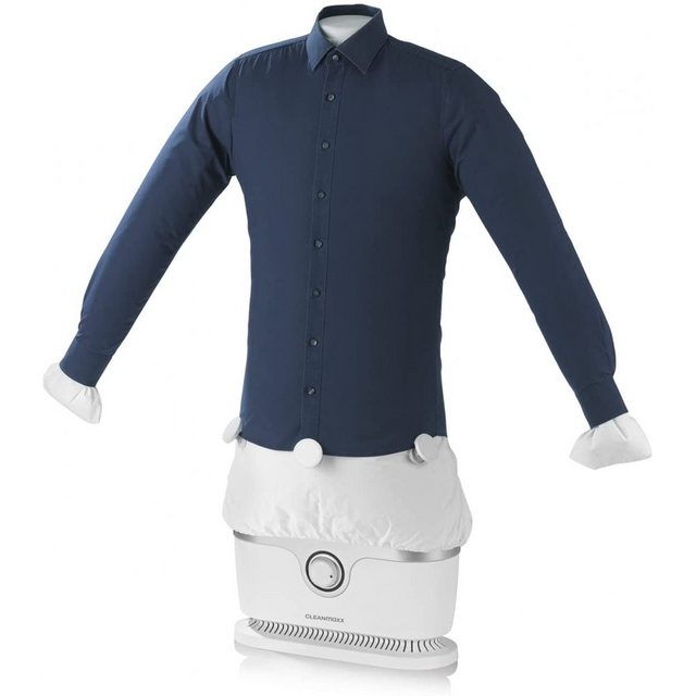 CLEANmaxx Dampfbügelstation Bügelsystem – Hemd & Blusenbügler – weiß