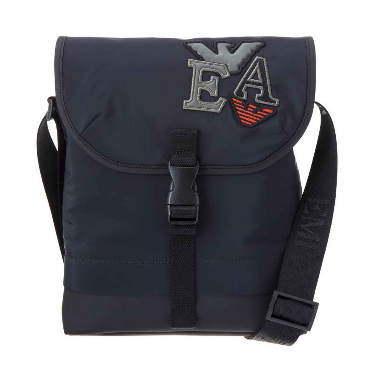ARMANI EXCHANGE Umhängetasche Emporio Armani Herren Messenger Crossover Tasche Schwarz
