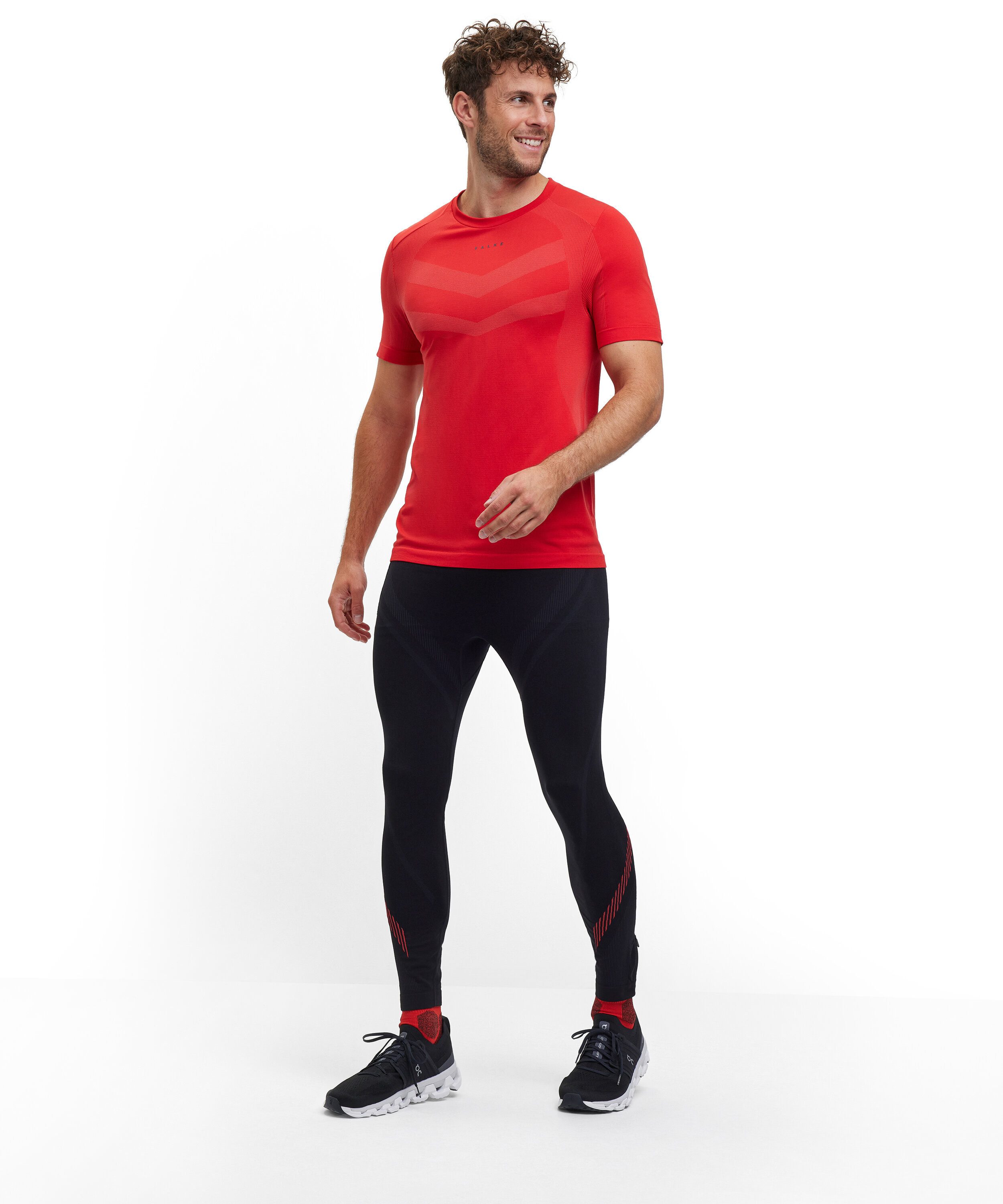 FALKE Laufshirt T-Shirt mit schneller Rücktrocknung (1-tlg., 1) mit schneller Rücktrocknung