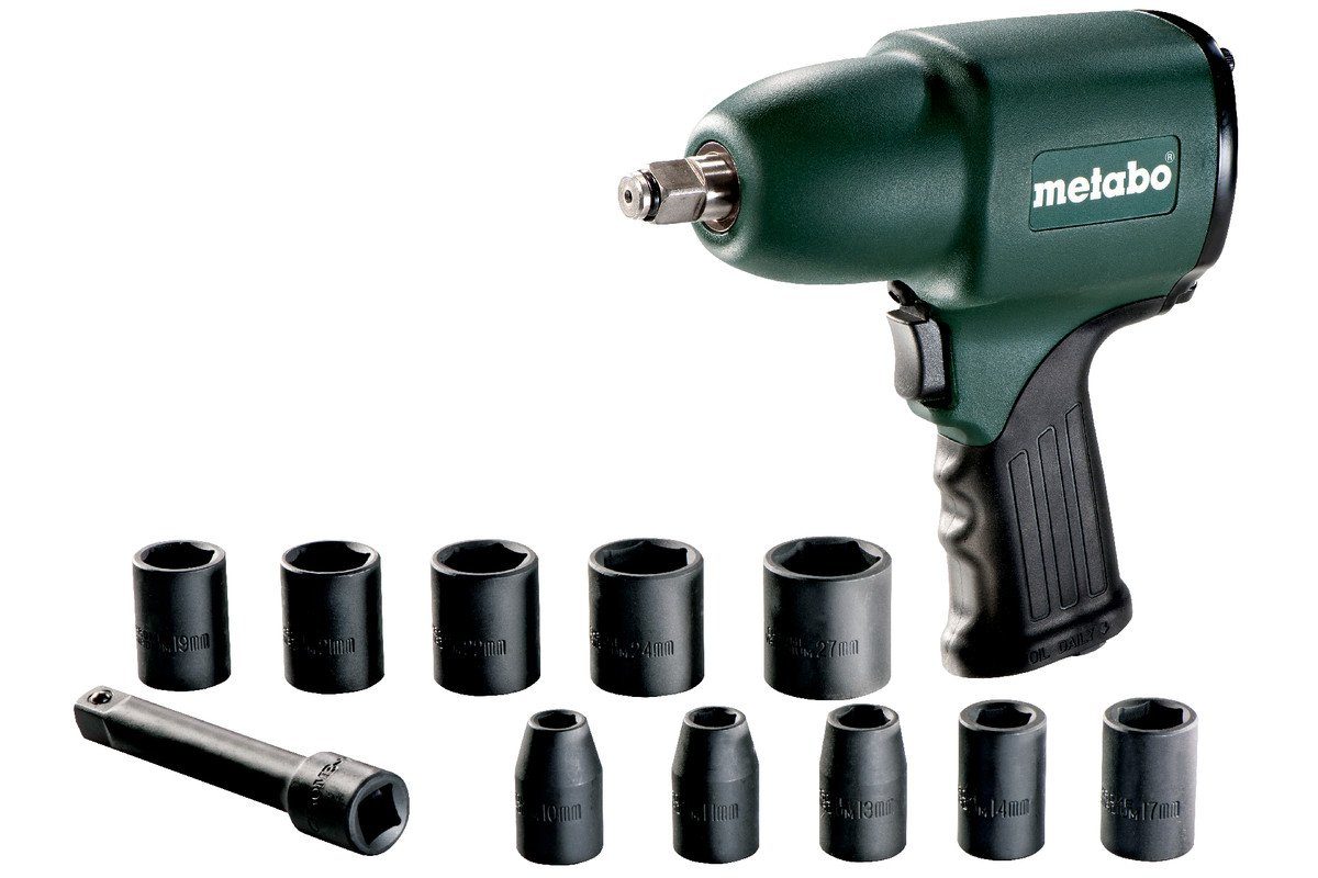 metabo Druckluftwerkzeug Metabo Druckluft-Schlagschrauber 360 1/2", Set DSSW K-Koffer