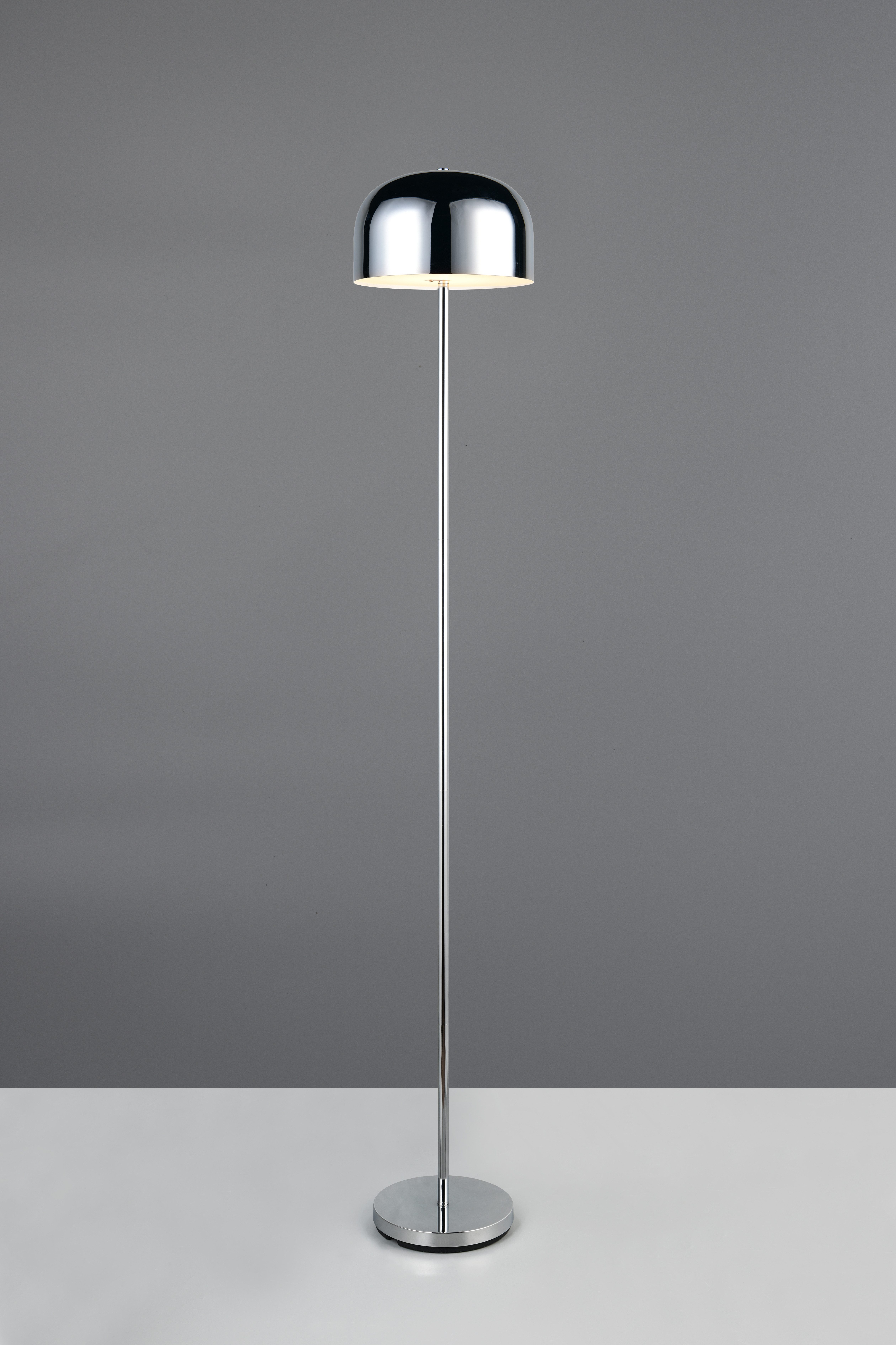 Reality Leuchten LED Stehlampe JEFF, Akku LED Stehleuchte mit USB, 2,5W 250 Lumen 3000K warmweiß, Dimmfunktion, USB-Ladefunktion, mehrere Helligkeitsstufen, LED fest integriert, Warmweiß, Akku LED Stehlampe mit Touchdimmer, USB-Anschluss Höhe max 147 cm
