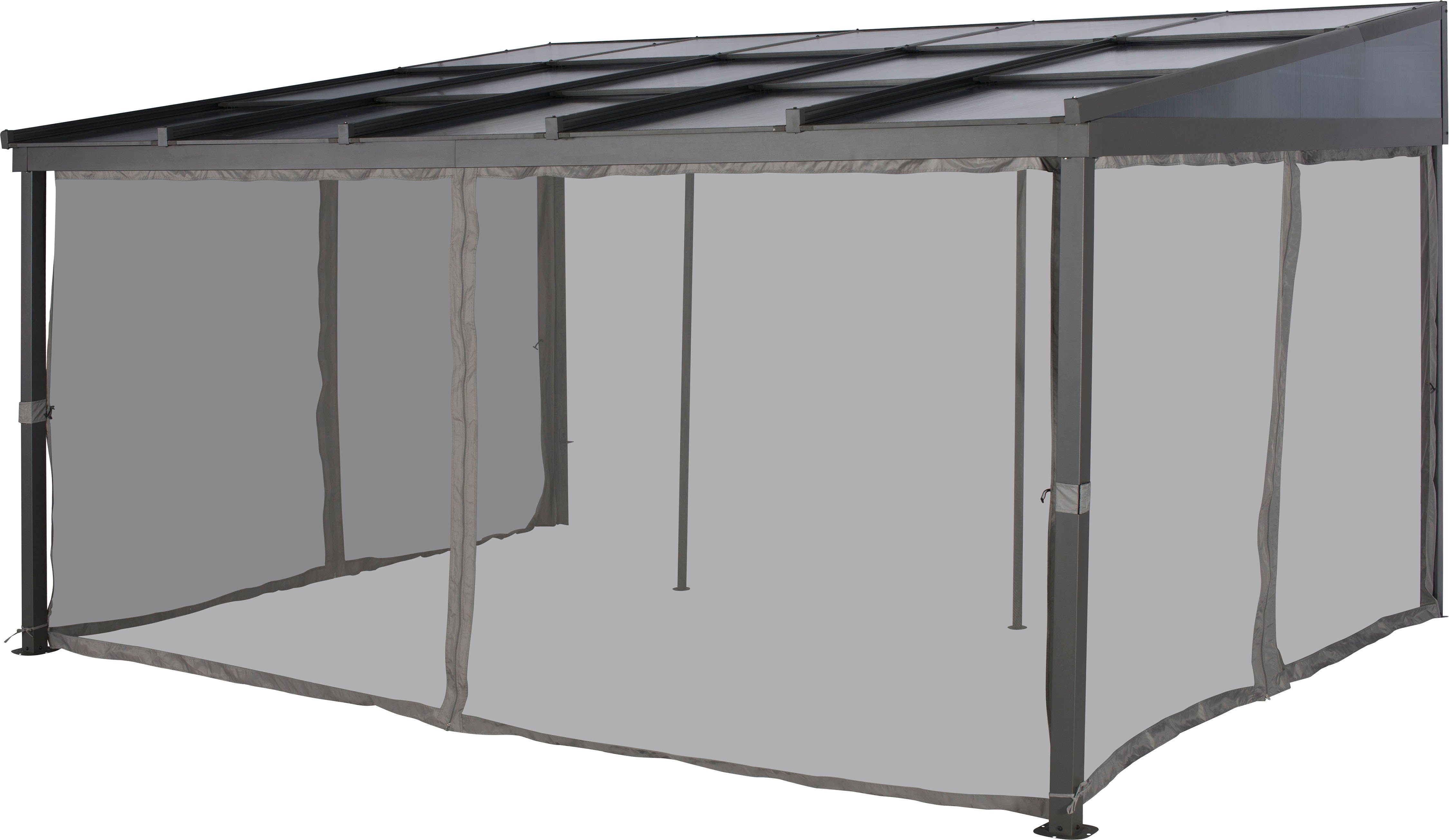 KONIFERA Pavillonseitenteil, Moskitonetz für Anbaupavillon Bilbao, günstig online kaufen