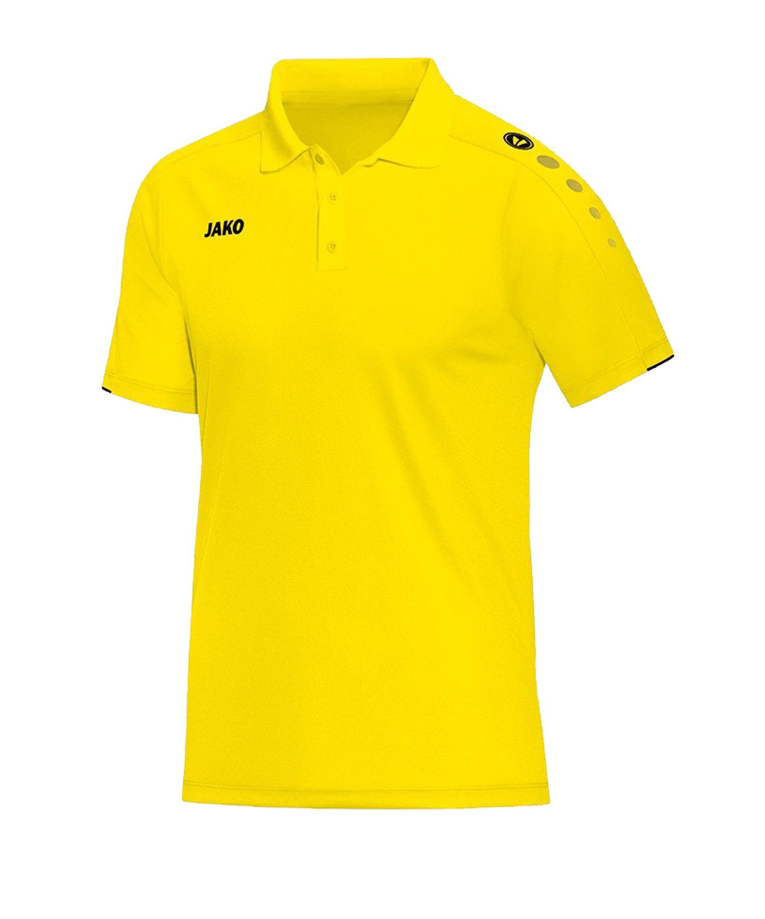 Jako T-Shirt Classico Poloshirt default Gelb