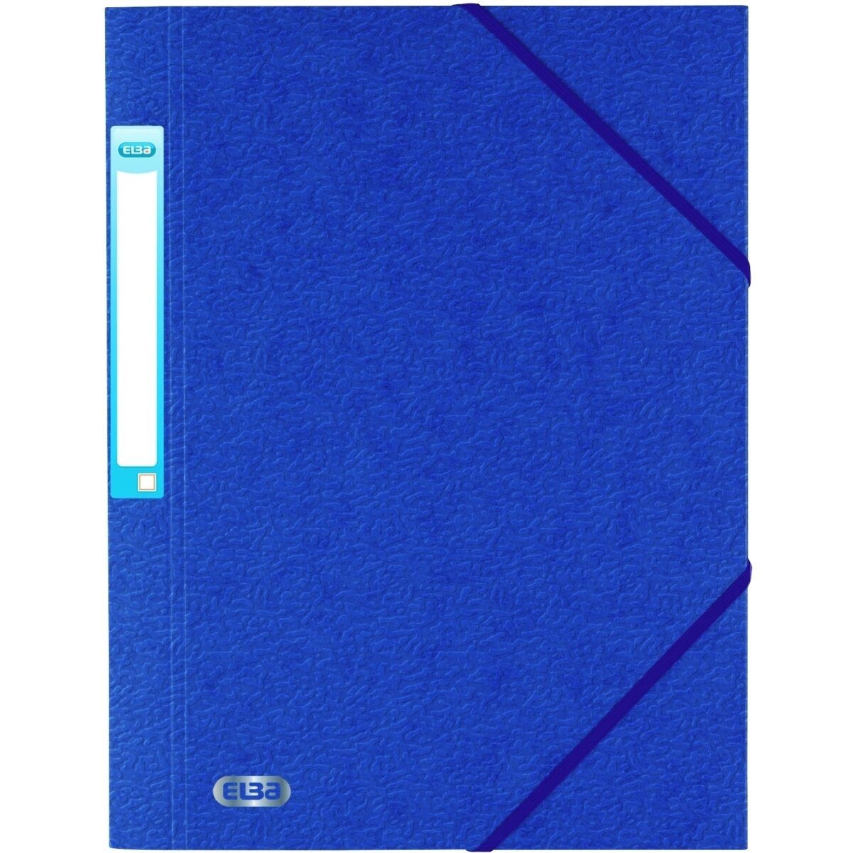 OXFORD Fächermappe Eckspannermappe Eurofolio Prestige A4 Spezialkarton 600 g/qm blau