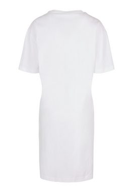 Merchcode Shirtkleid Merchcode Damen Ladies Summer - Retro Oversized Slit Dress (1-tlg)