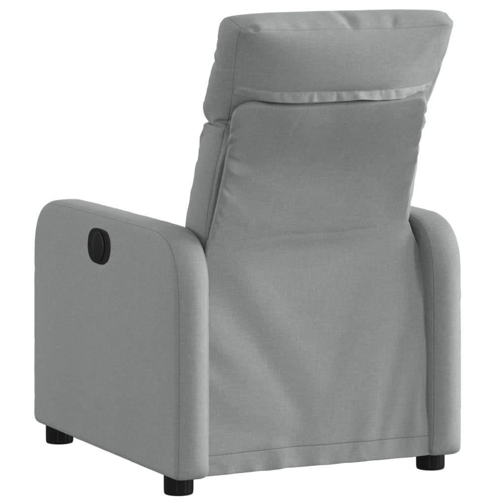 vidaXL Sessel Relaxsessel Hellgrau Stoff (1-St) günstig online kaufen