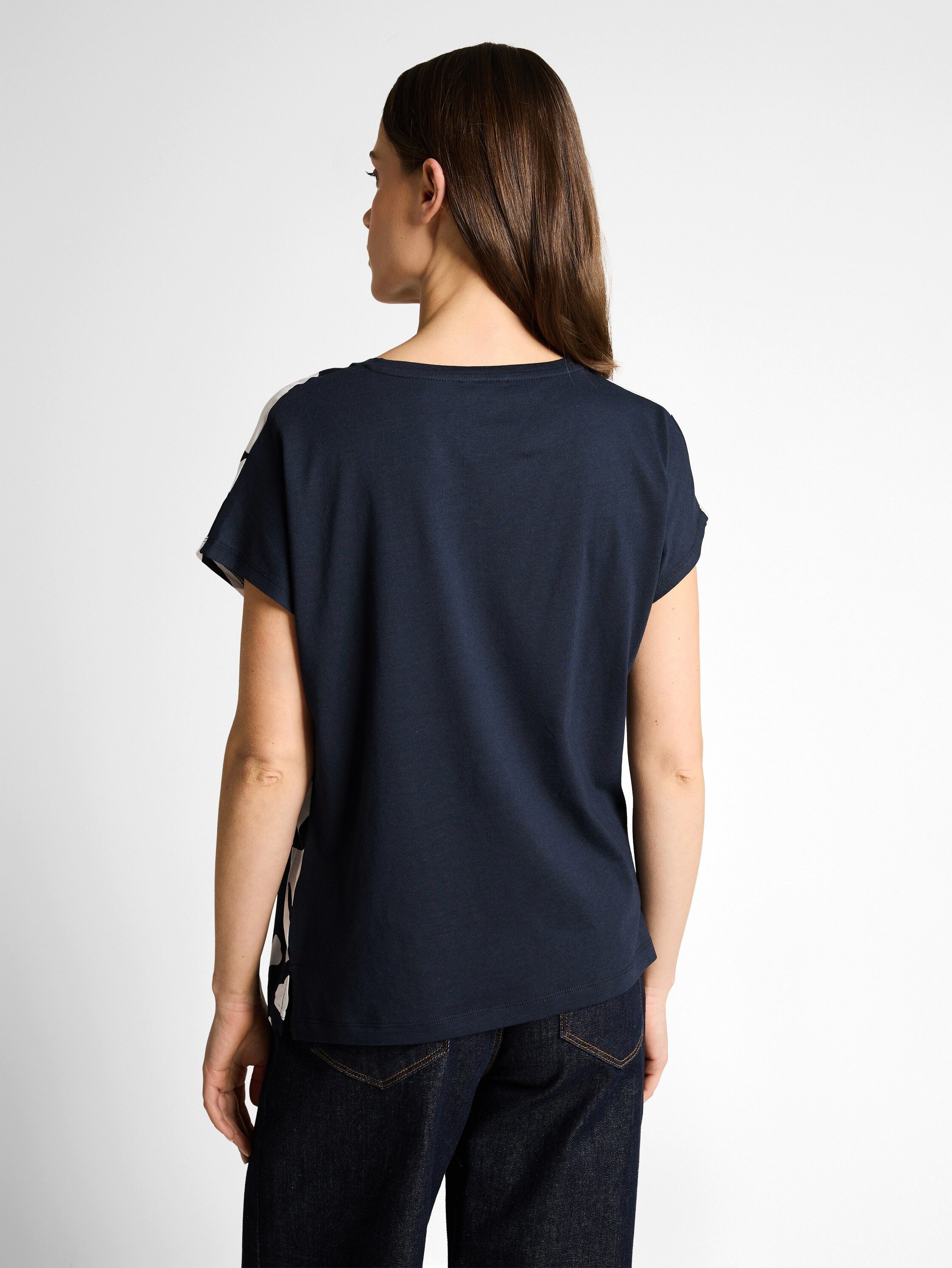 TOM TAILOR T-Shirt mit All-Over Print günstig online kaufen