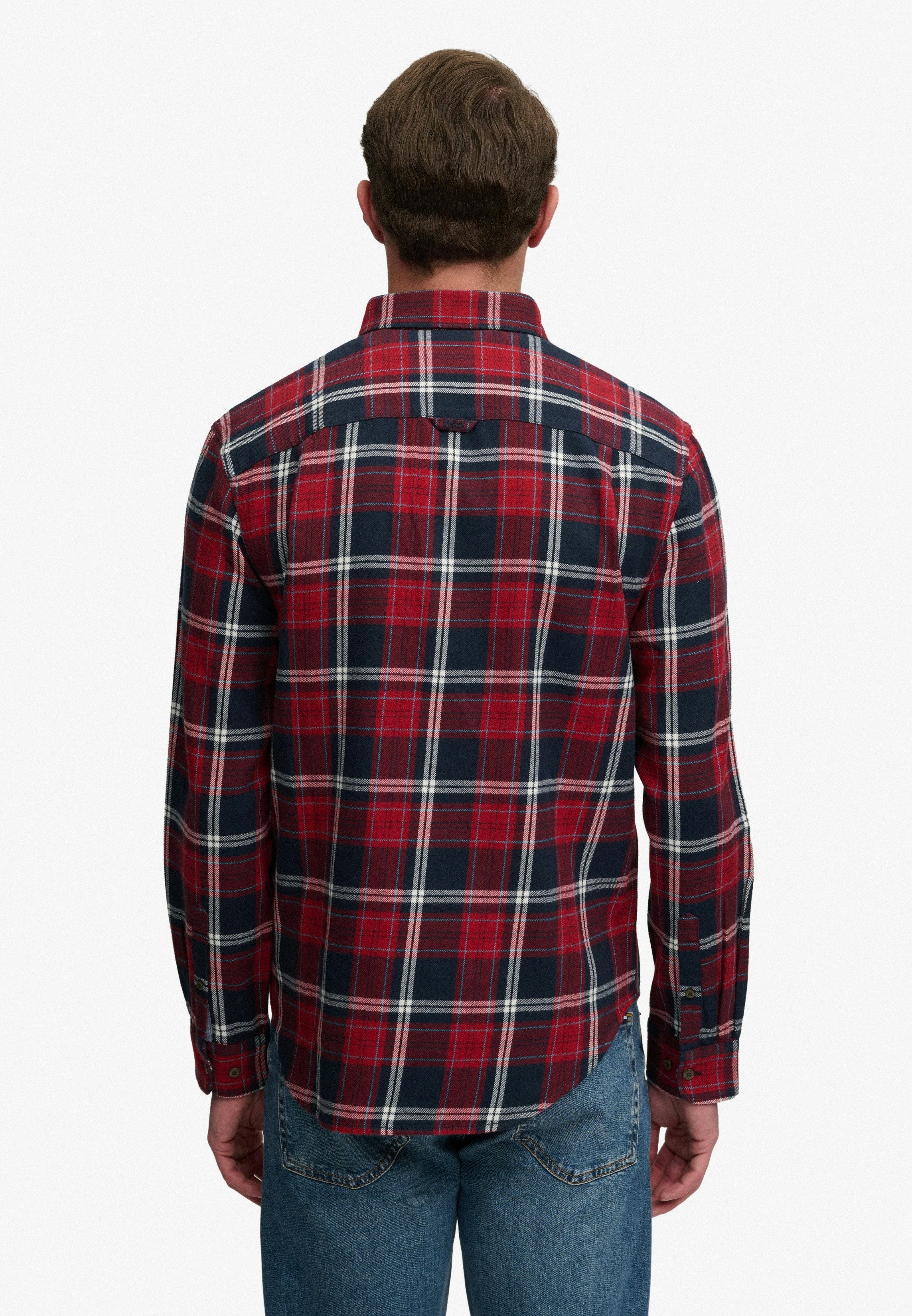 Superdry Langarmhemd L/S COTTON LUMBERJACK SHIRT Baumwolle, regular fit – Bild 3 von 5