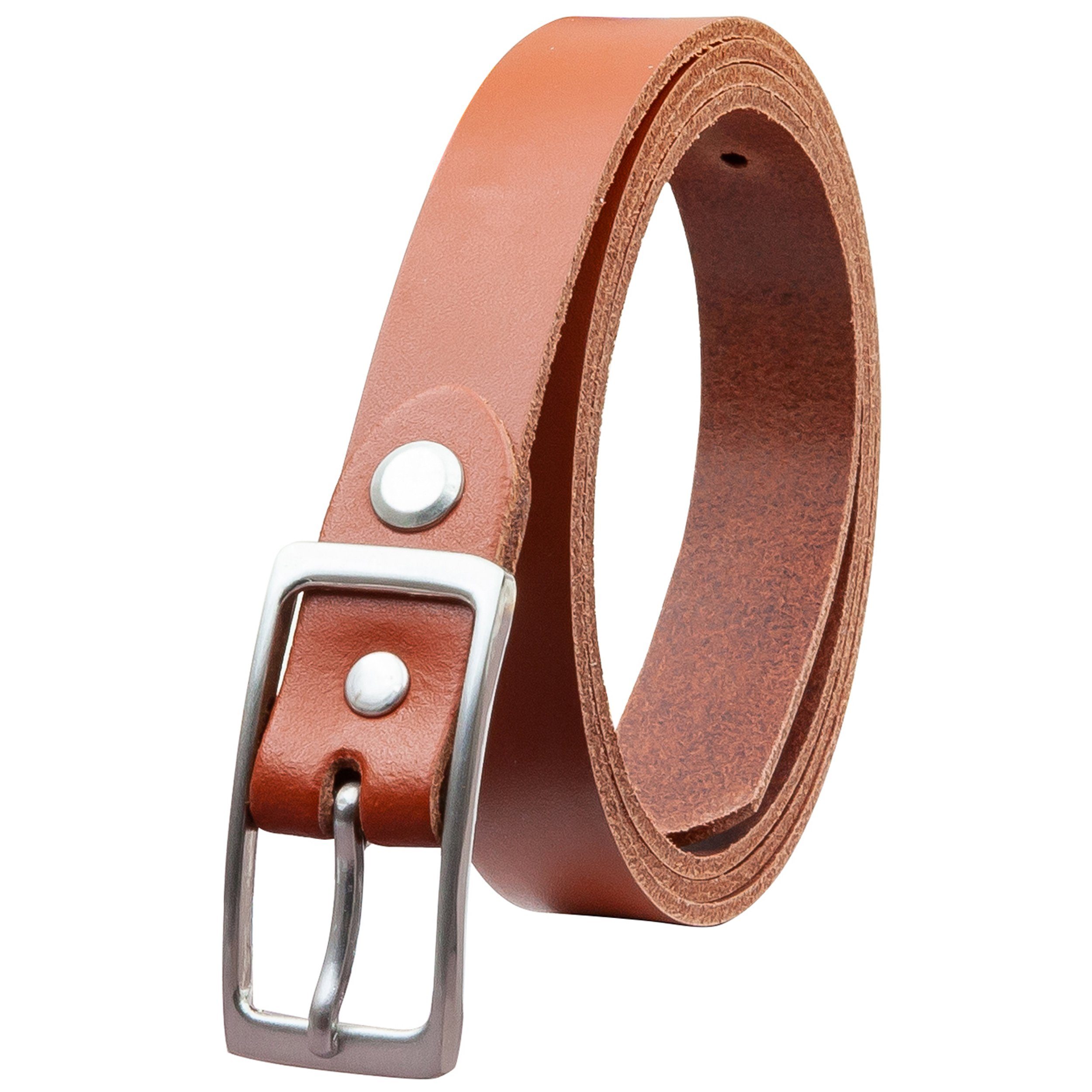 COLOGNEBELT Ledergürtel OM11-SL-Cognac MADE IN GERMANY, Cognac Kürzbar, 100 günstig online kaufen
