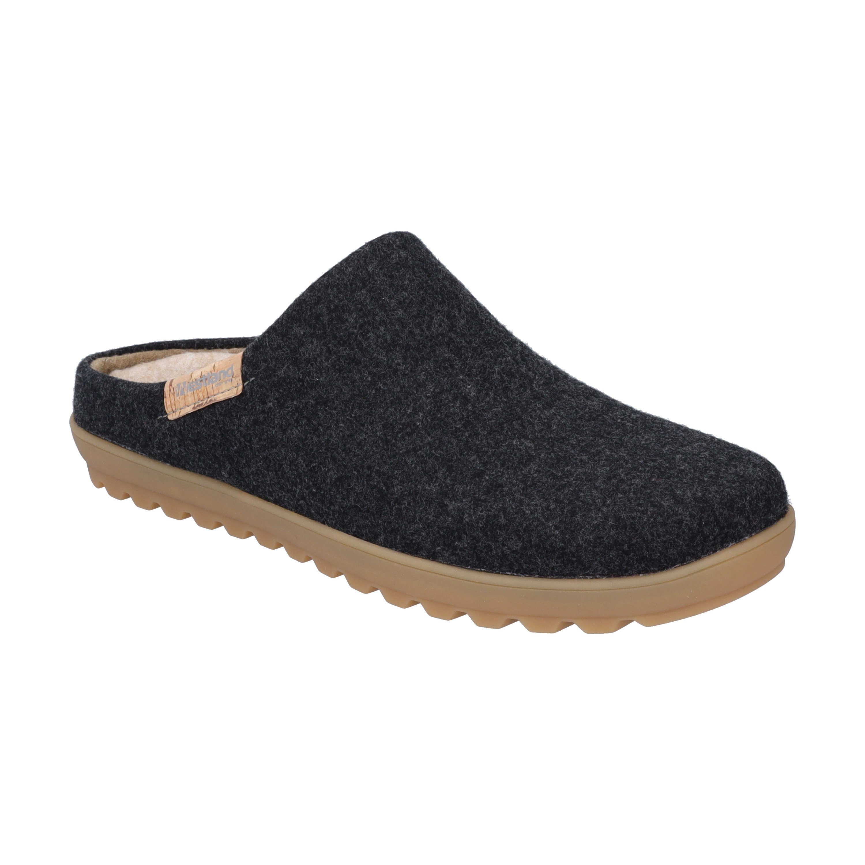 Westland Clermont 01, grau Hausschuh