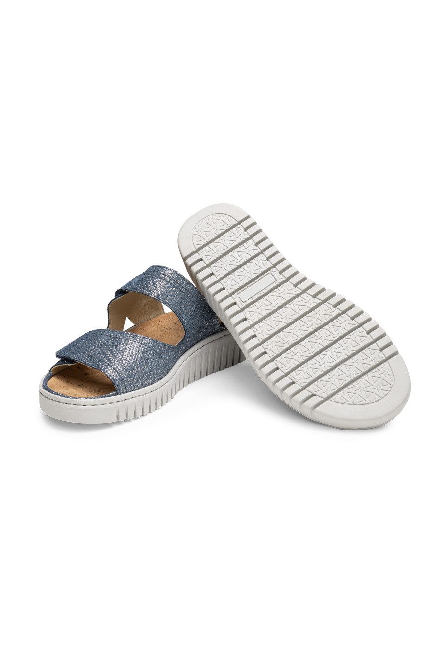 vitaform Damen Pantoletten Veloursleder Pantolette