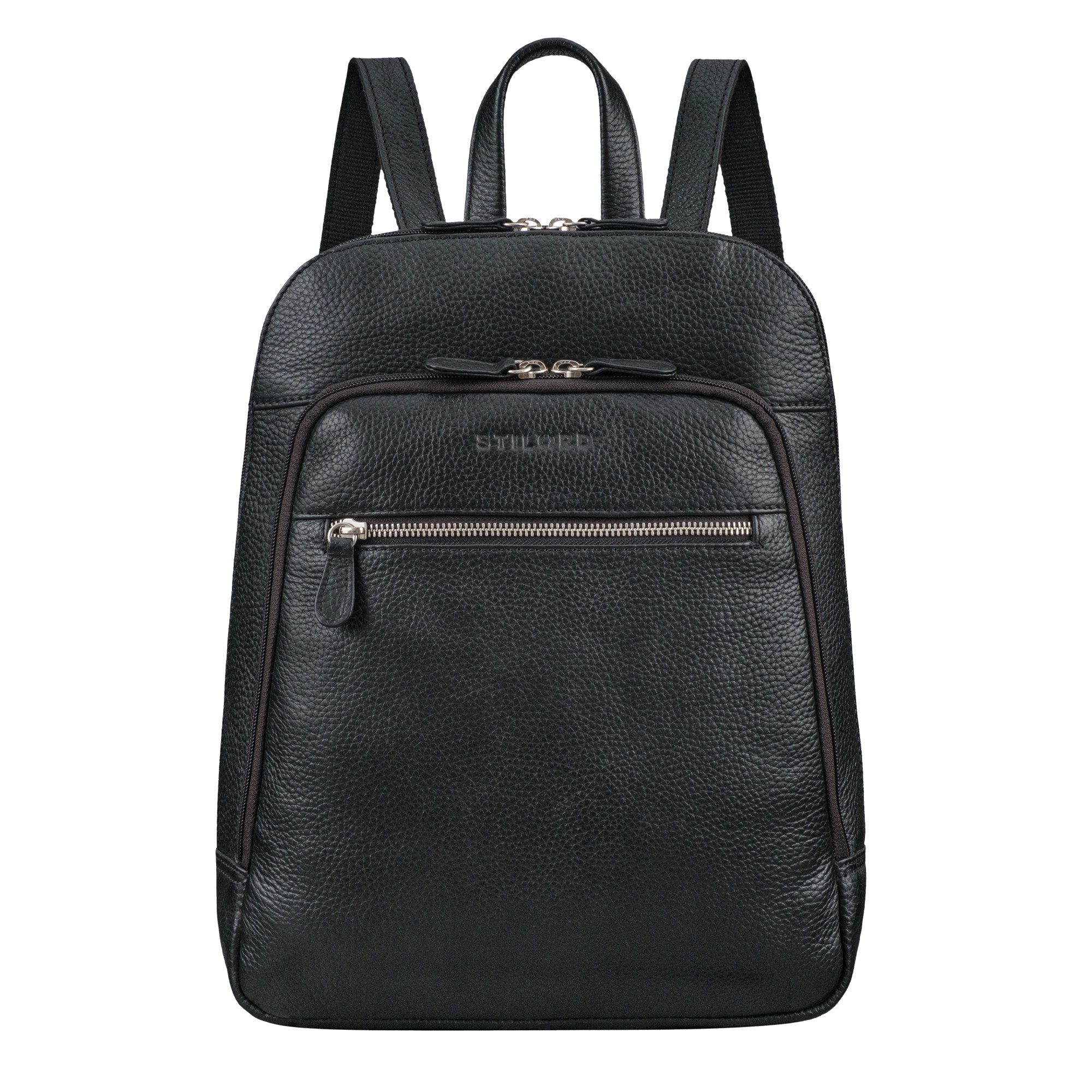 Cityrucksack "Giselle" Laptop Lederrucksack 13.3 Zoll - 14 Zoll für Damen Herren