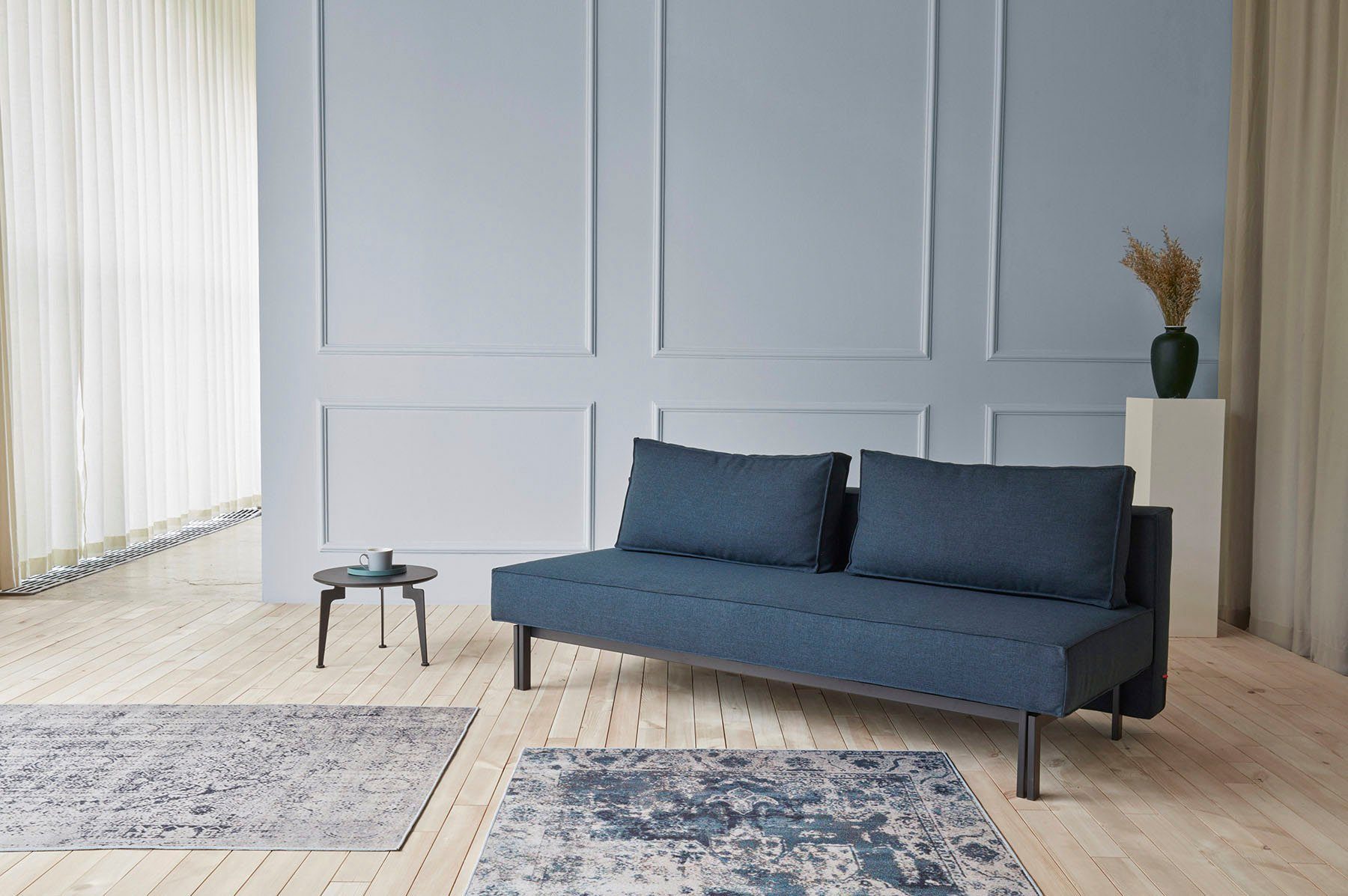 INNOVATION LIVING ™ 3-Sitzer Sly, Schlafsofa, Dauerschlaffunktion, bequem und komfortabel, Federkernmatratze; leichtgängiger Auszugmechanismus