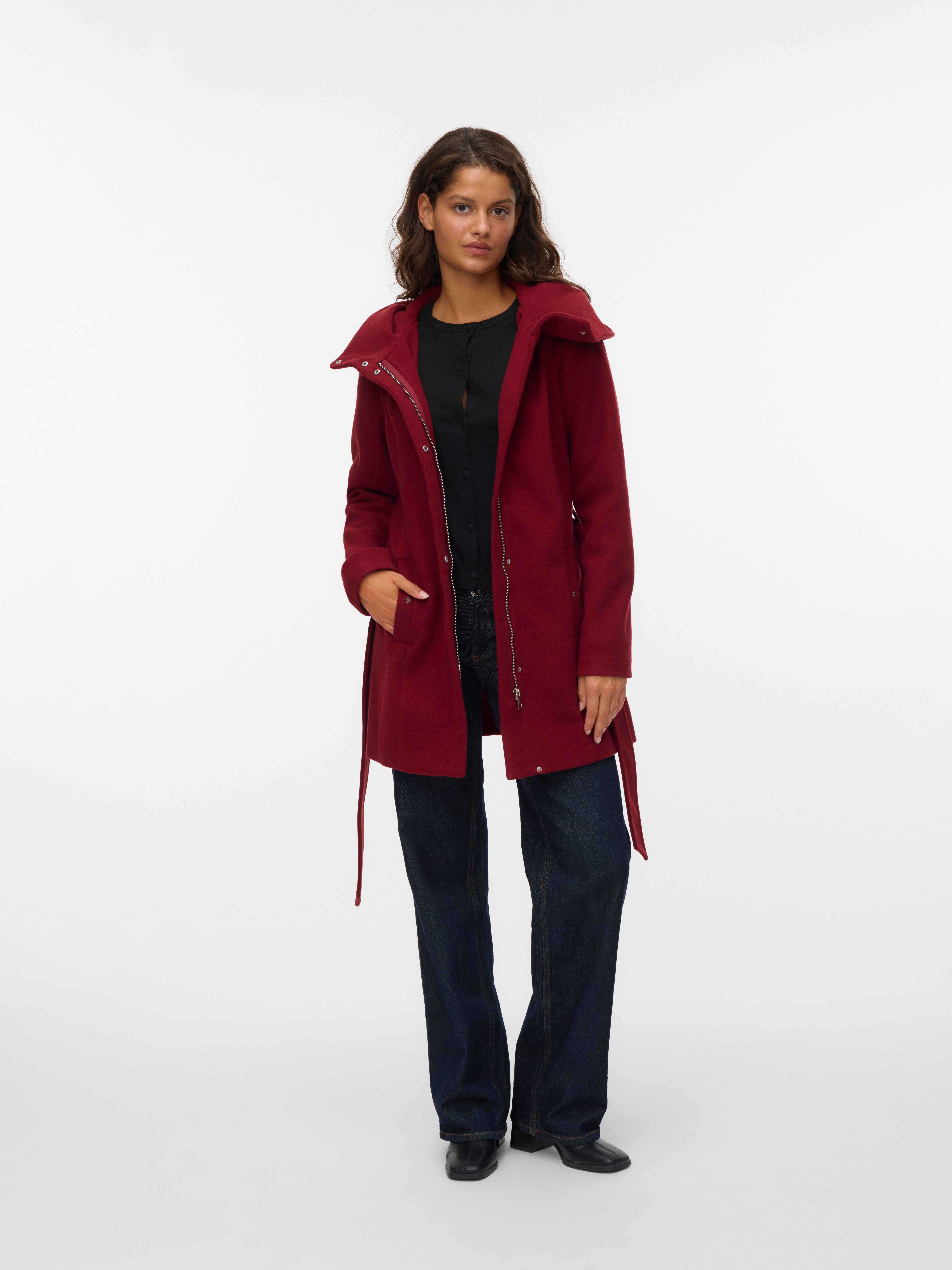Vero Moda Langjacke VMPOPLIVA JACKET GA BOO