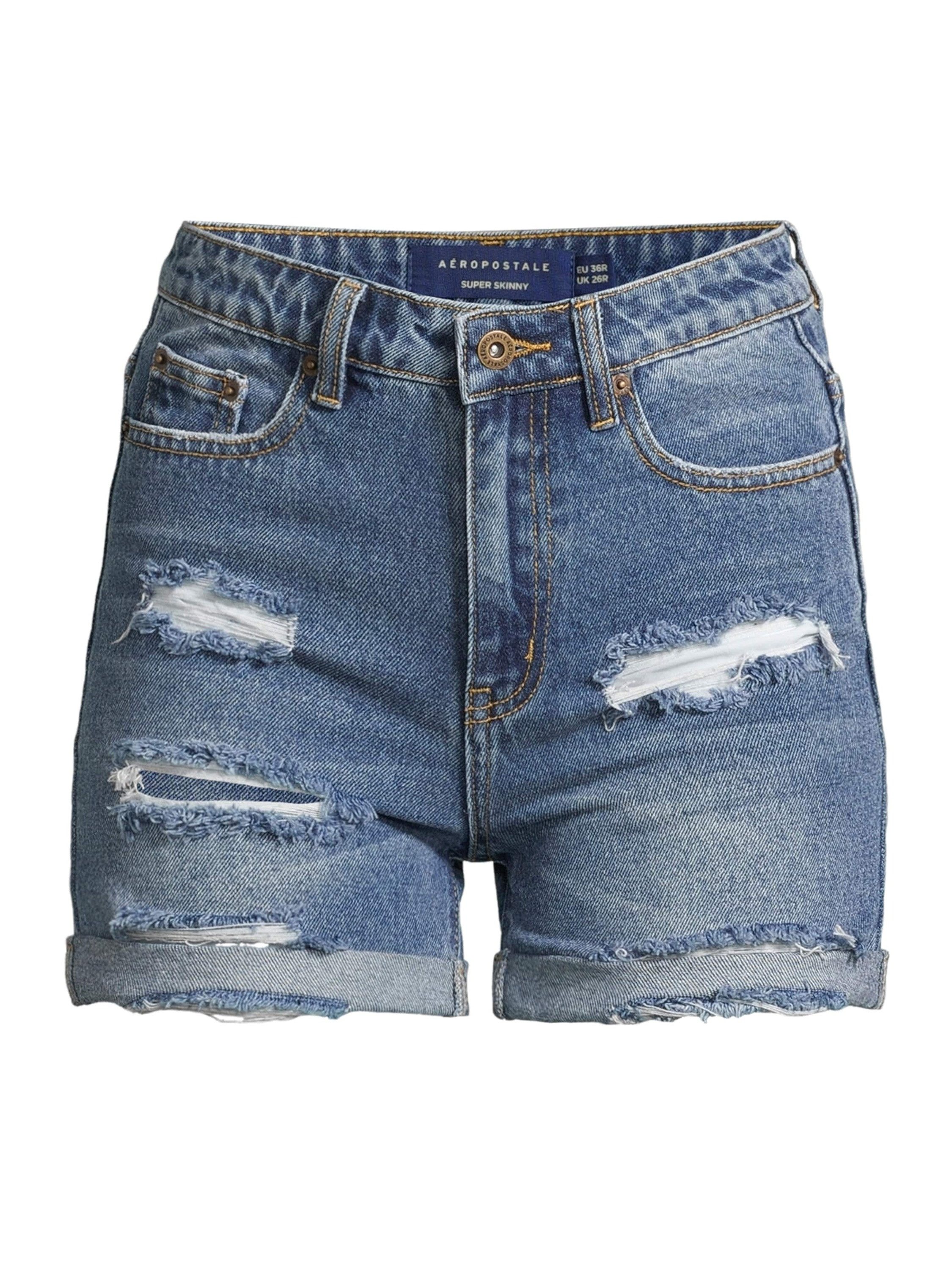 AÈROPOSTALE Jeansshorts (1-tlg) Cut-Outs