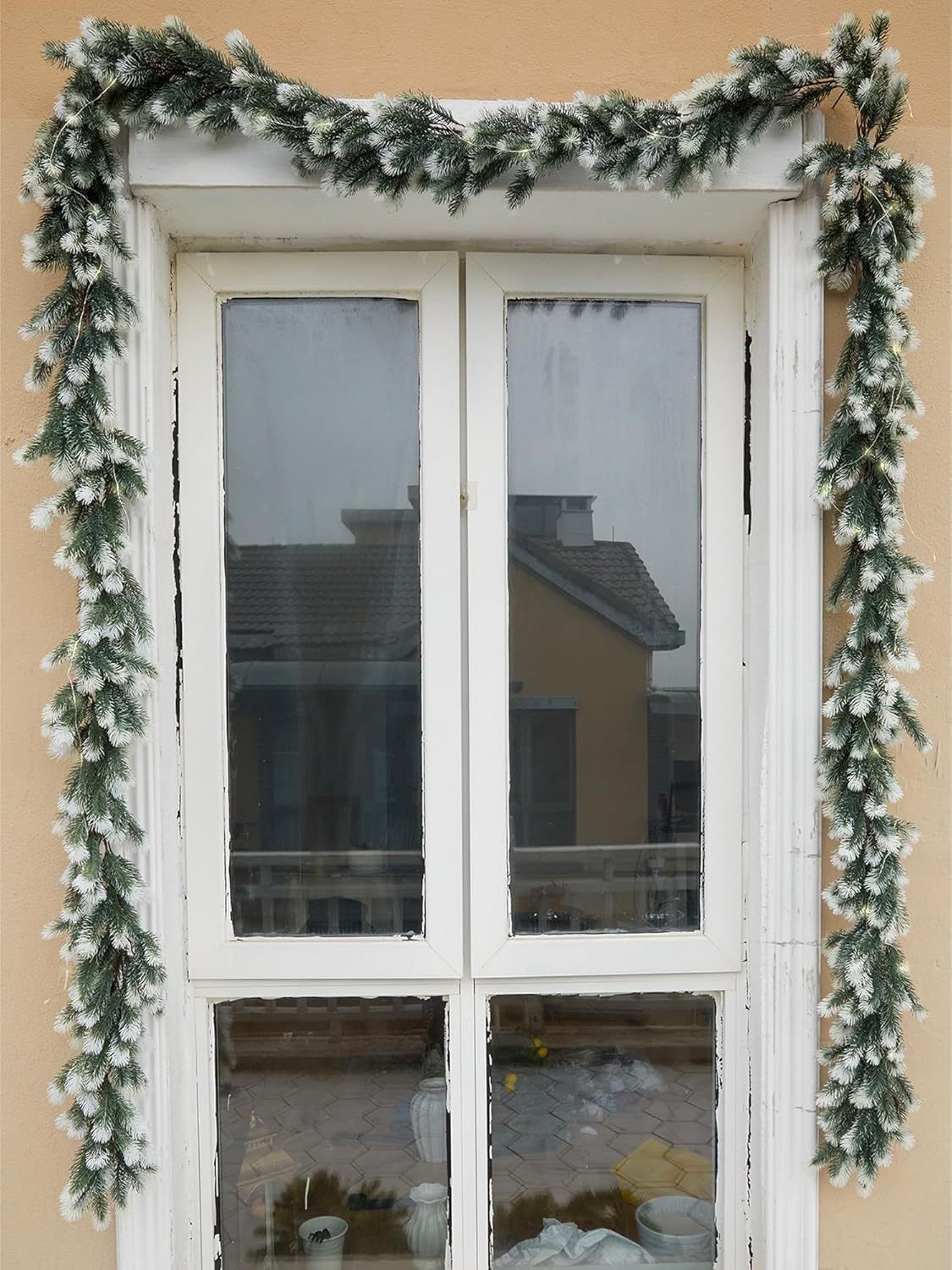 Kunstgirlande 195cm Weihnachtsgirlande künstliche Weihnachtsdeko, Coonoor, günstig online kaufen