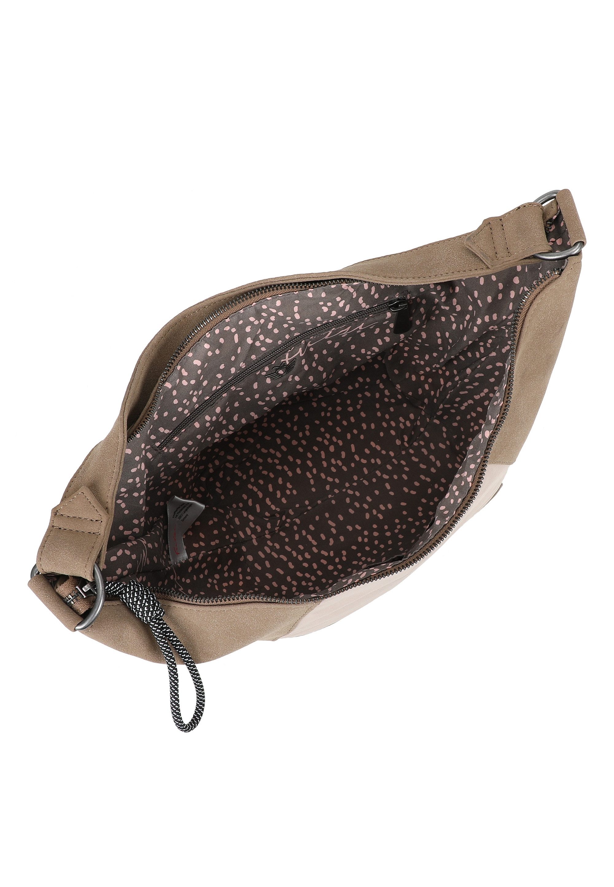 Fritzi aus Preußen Henkeltasche Sky Mix Anthra Black, mit tollem, weichem Handfeel