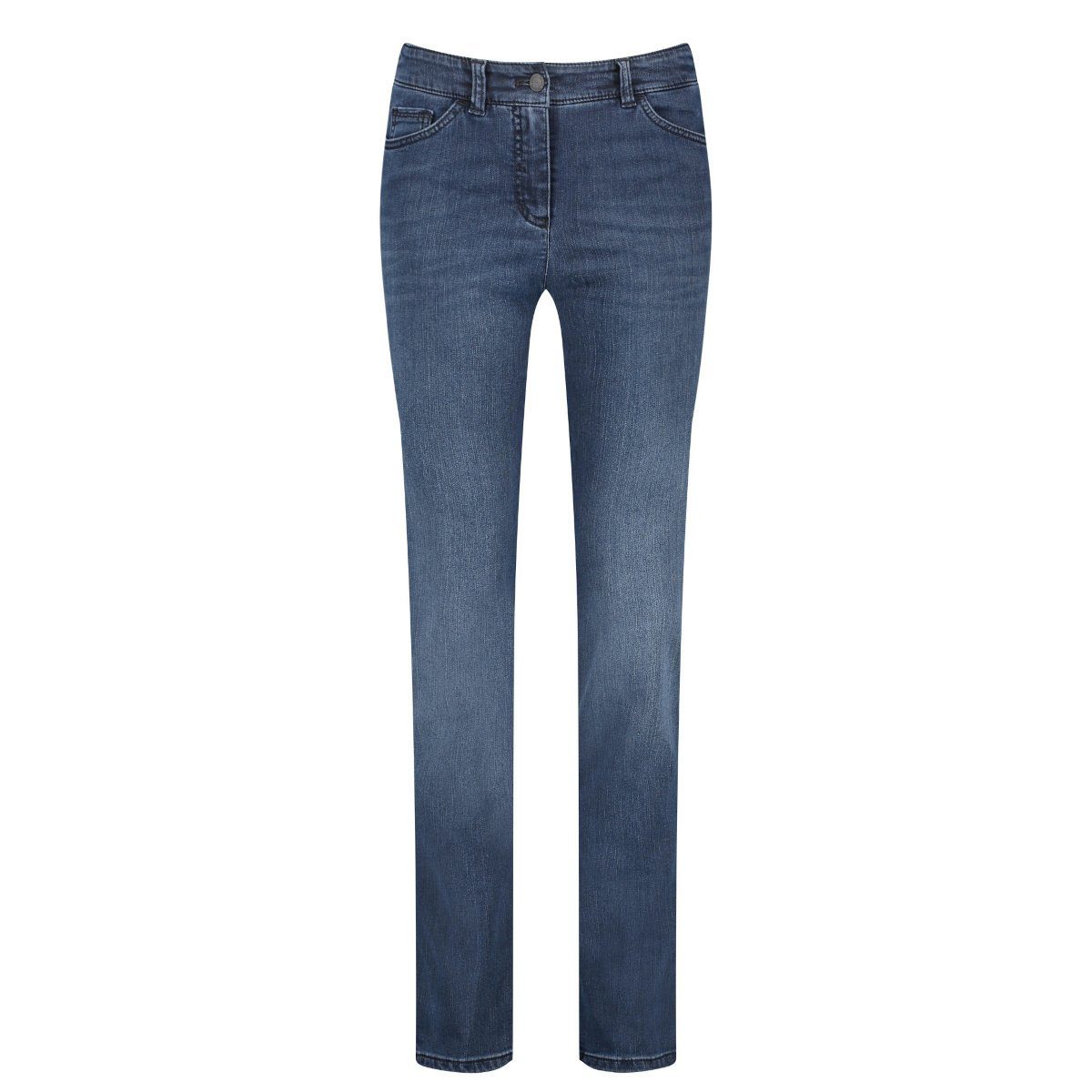 WEBER black Fit GERRY Perfect blue (92150-67950) Organic mit use von Gerry Weber Best4ME 5-Pocket-Jeans Cotton (863003)