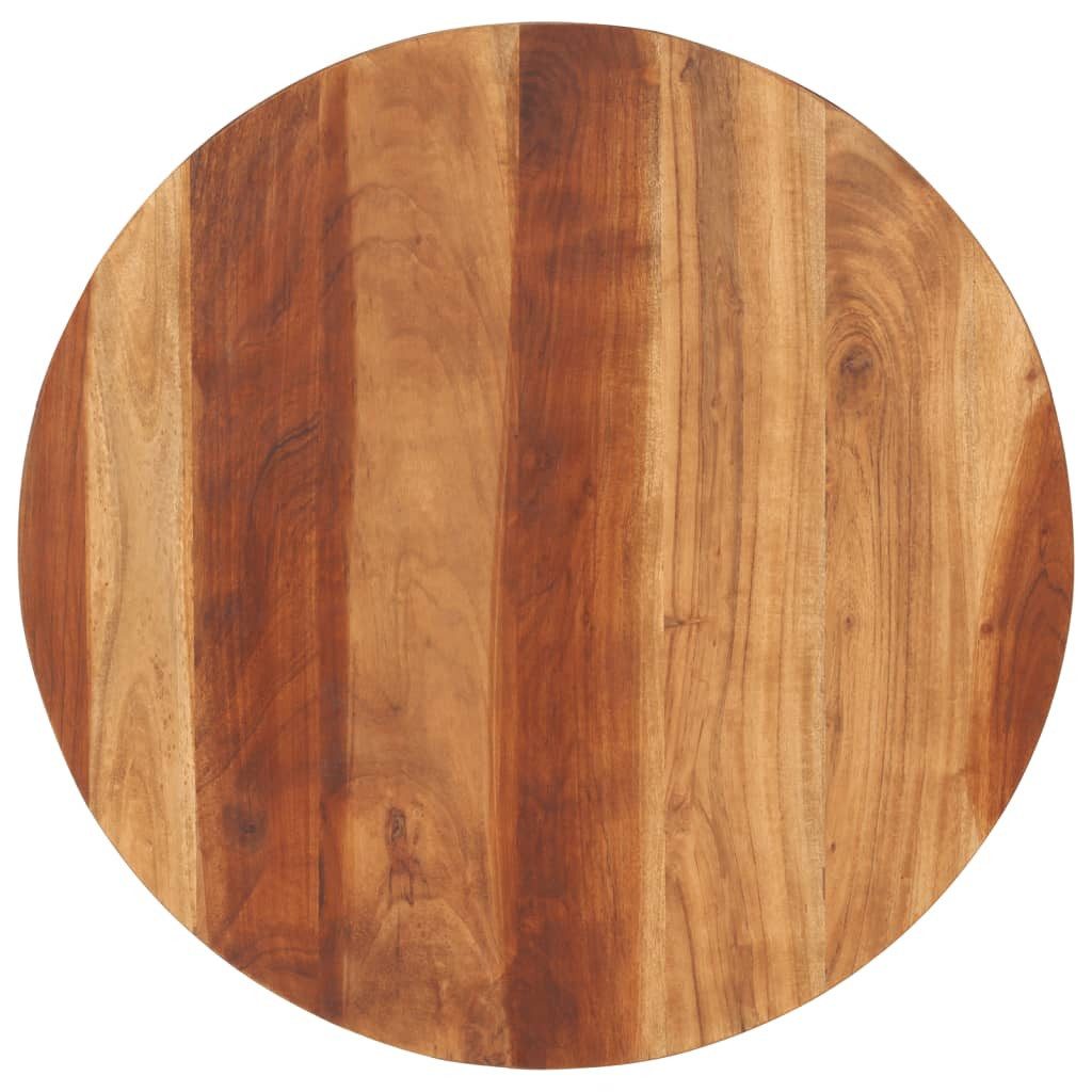 vidaXL Tischplatte Tischplatte Massivholz Rund 15-16 mm 70 cm (1 St)