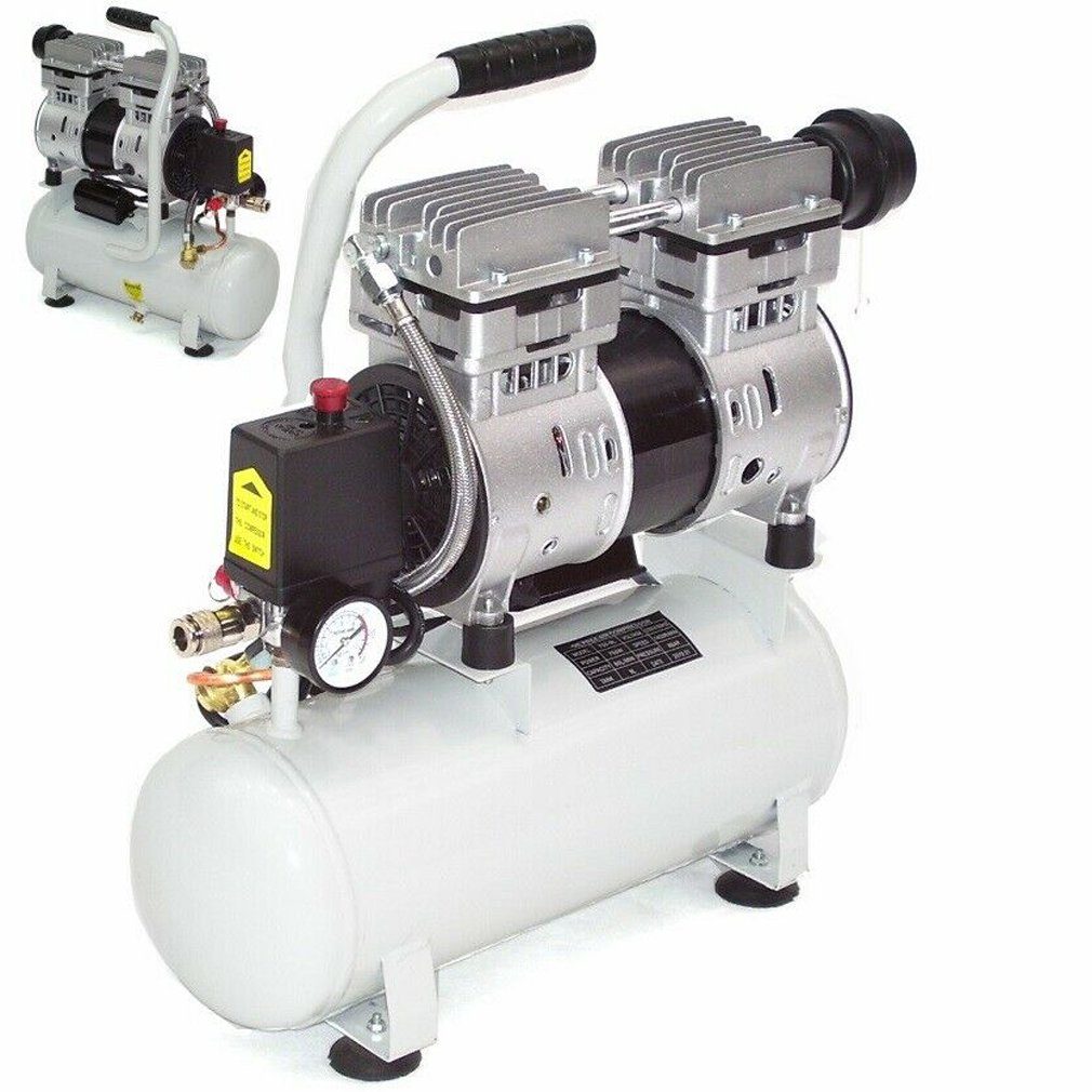 Kompressor Flüsterkompressor leiser Druckluft Kompressor 750W ölfrei 40291