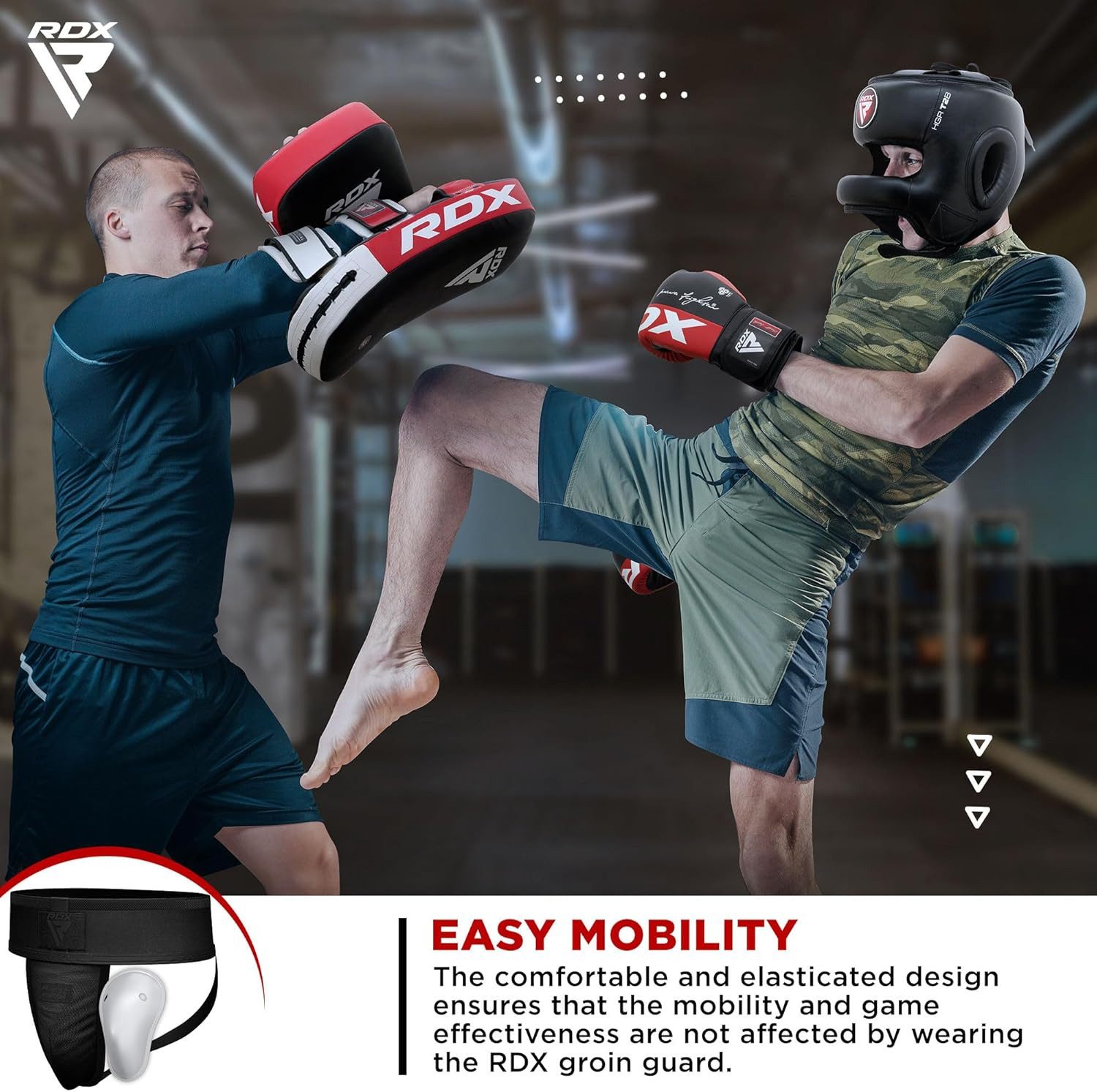 RDX Sports Tiefschutz RDX Tiefschutz Cup Herren, Boxen Kickboxen MMA Sparring Tiefschutz