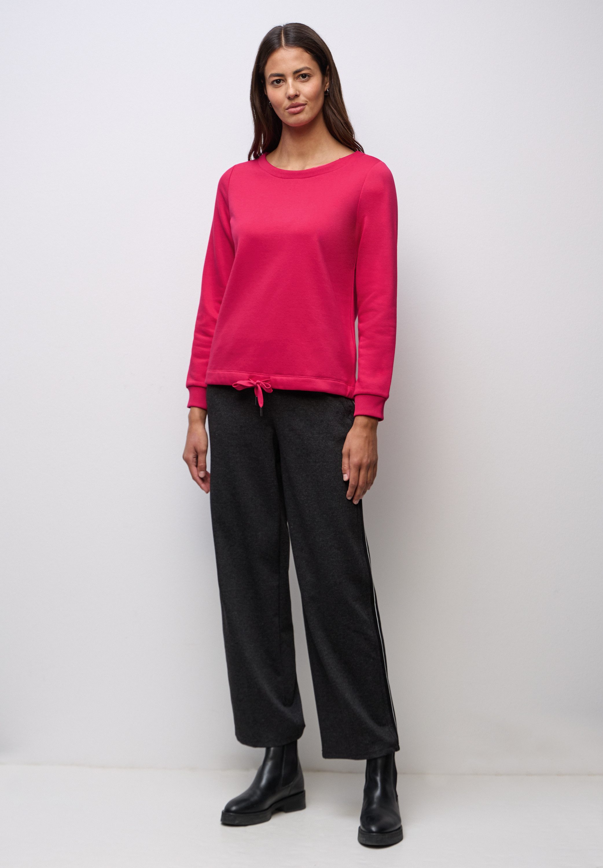 STREET ONE Sweatshirt im soften Baumwoll-Mix – Bild 4 von 5