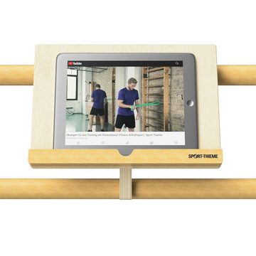 Sport-Thieme Sprossenwand Tablet-Halterung für Sprossenwände Smart, Nach dem Cradle-to-Cradle Prinzip gefertigt