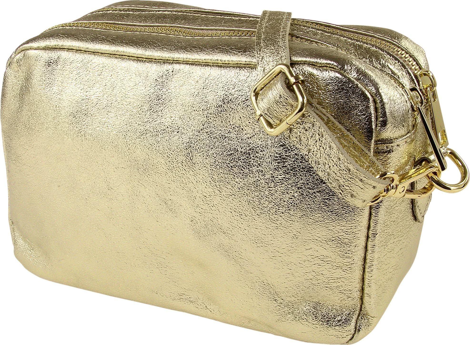 Umhängetasche Toscanto Tasche gold Umhängetasche mittel