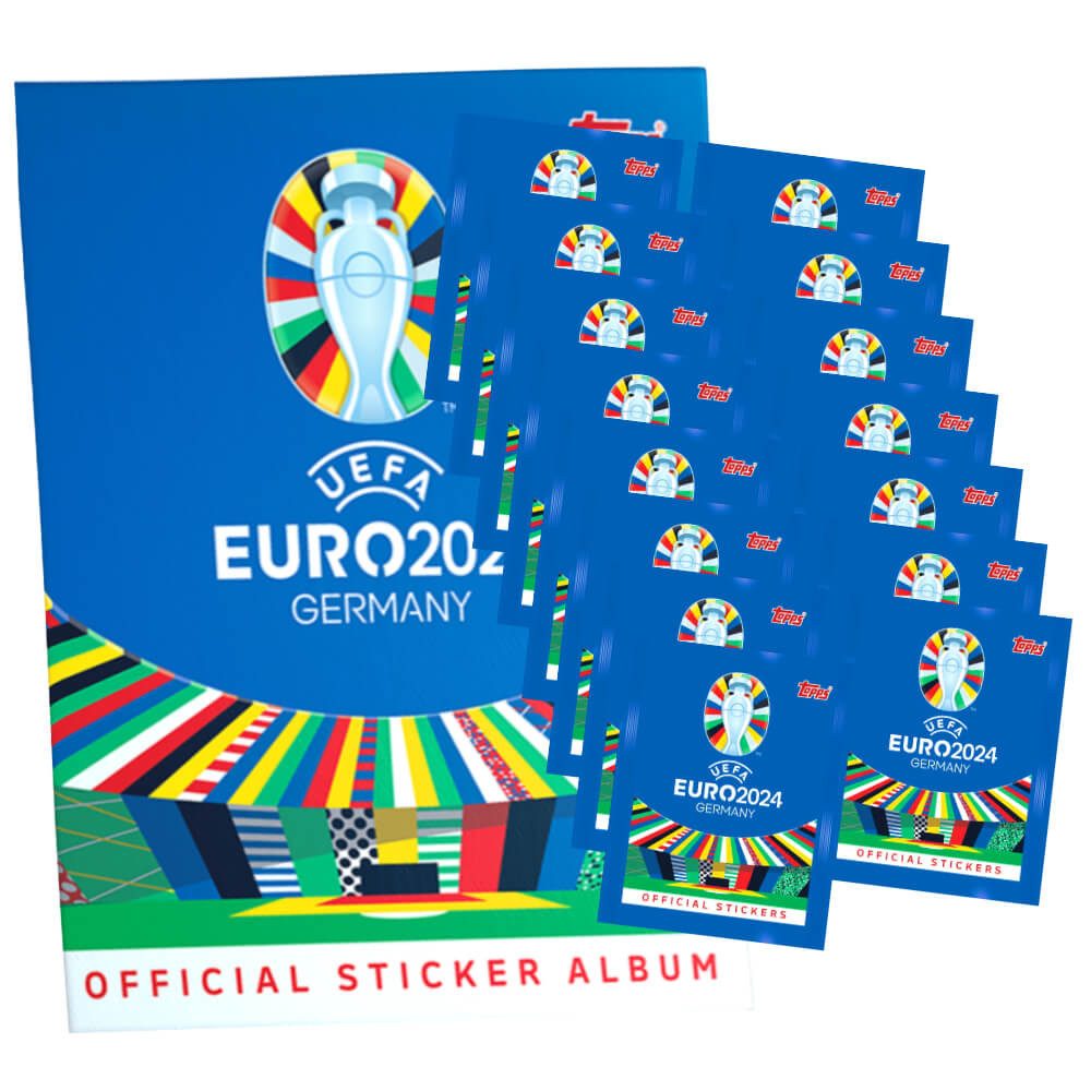 Topps Sticker Topps UEFA EURO 2024 Sticker Fußball EM Sammelsticker