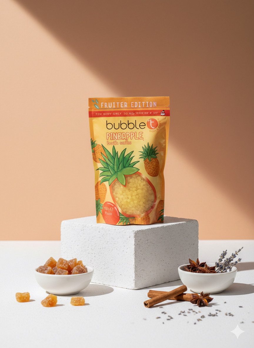 Rituals Badezusatz Wellness Badesalz Birne, Himbeere, Ananas 1,5Kg Limited Edition, 3-tlg.