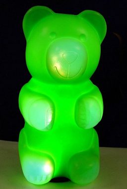 Lichtideen LED Dekolicht 4715 LED Leuchte Nikki Bär 12 Volt Farbe mit Fernbedienung Höhe: 31 cm, LED Band RGB, Lichtideen / Mehrfarbig einstellbar