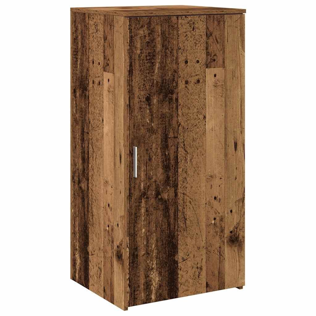vidaXL Aktenschrank Lagerschrank Altholz-Optik 50x45x103,5 cm Holzwerkstoff (1-St)
