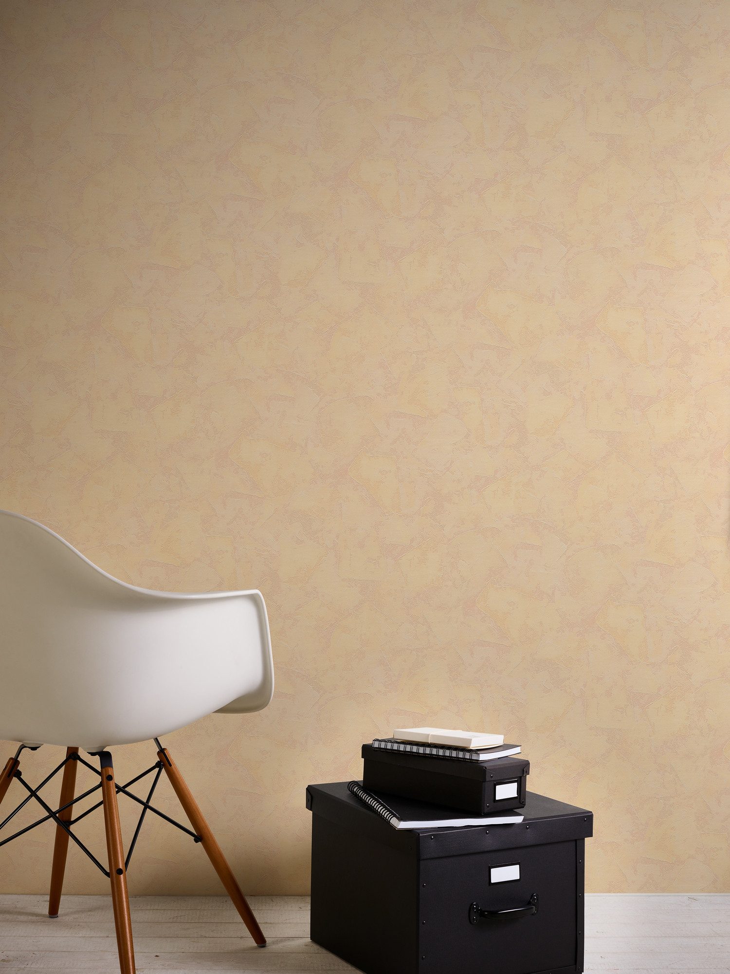 A.S. Création Vliestapete Casual Living, strukturiert, matt, (1 St), Vliestapete Uni für Schlafzimmer Küche Wohnzimmer Uni Design modern