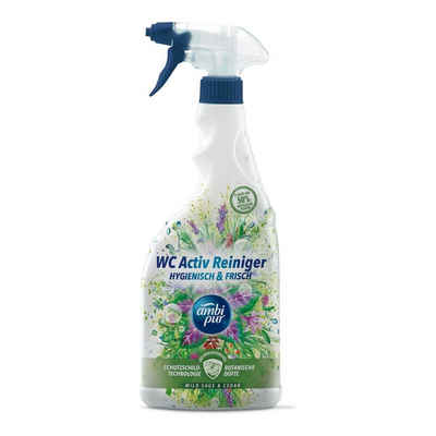 ambi pur Ambi Pur WC Aktiv Reiniger Spray Wild Sage & Cedar 750ml (1er Pack) WC-Reiniger