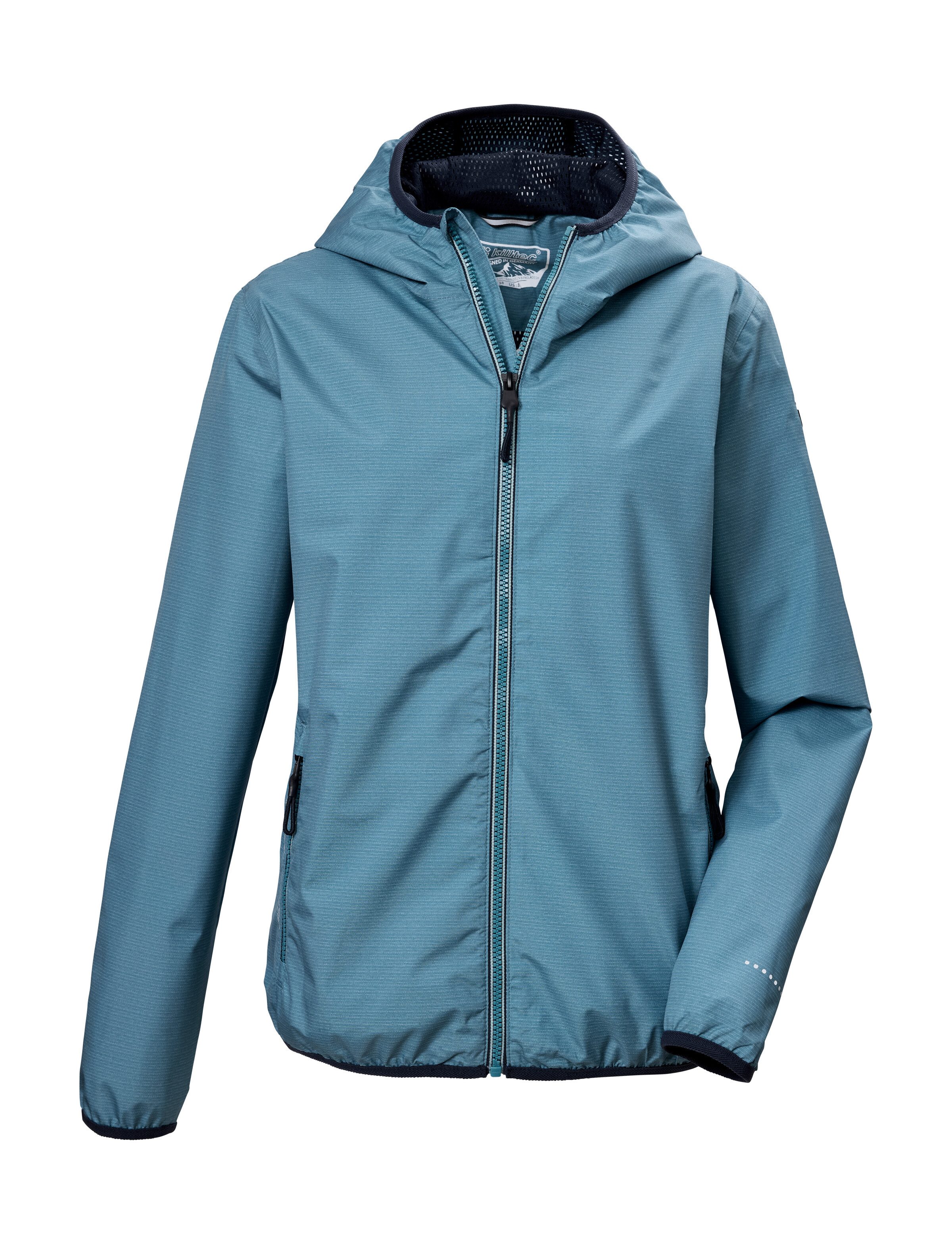 Killtec Funktionsjacke KOS 485 WMN JCKT Leichte, wasserdichte Damenjacke, atmungsaktiv, packbar