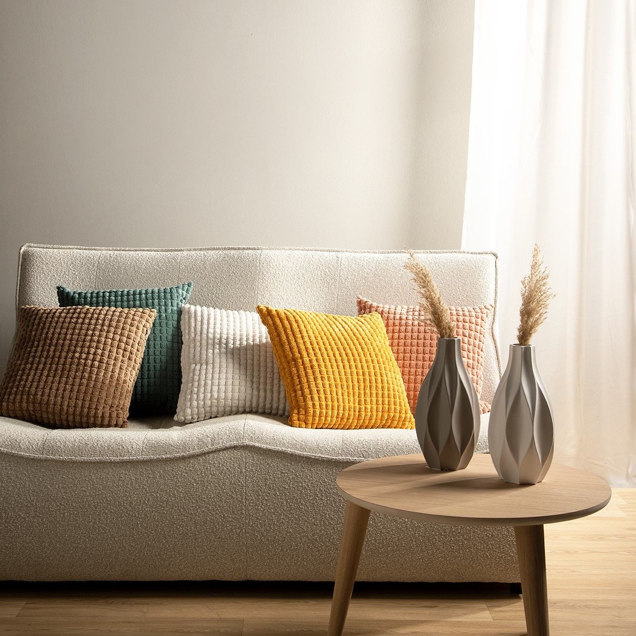 Dutch Decor Kissenhülle Uni 'Rome' 45 günstig online kaufen