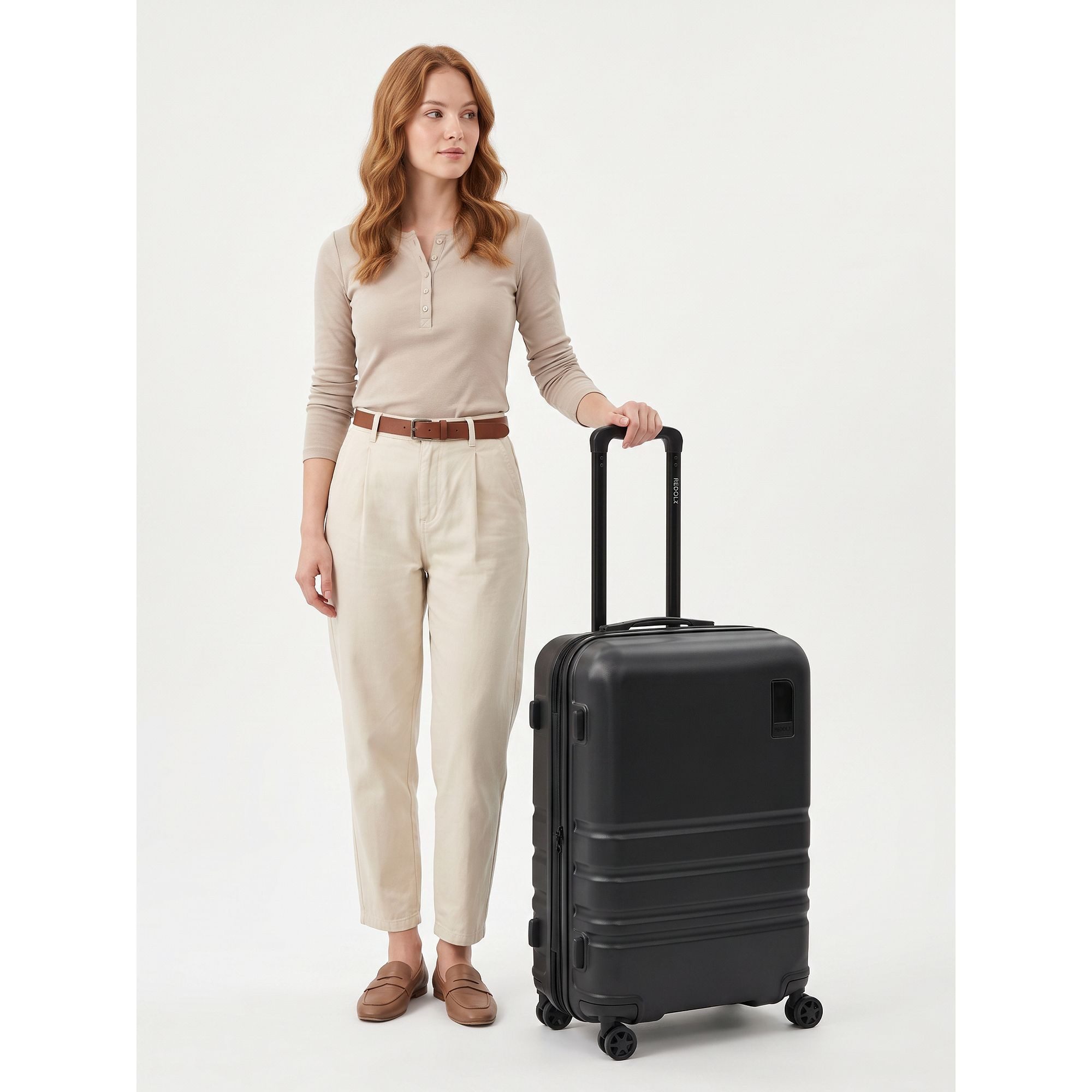 Redolz Hartschalen-Trolley Pro ABS, 4 Rollen, ABS