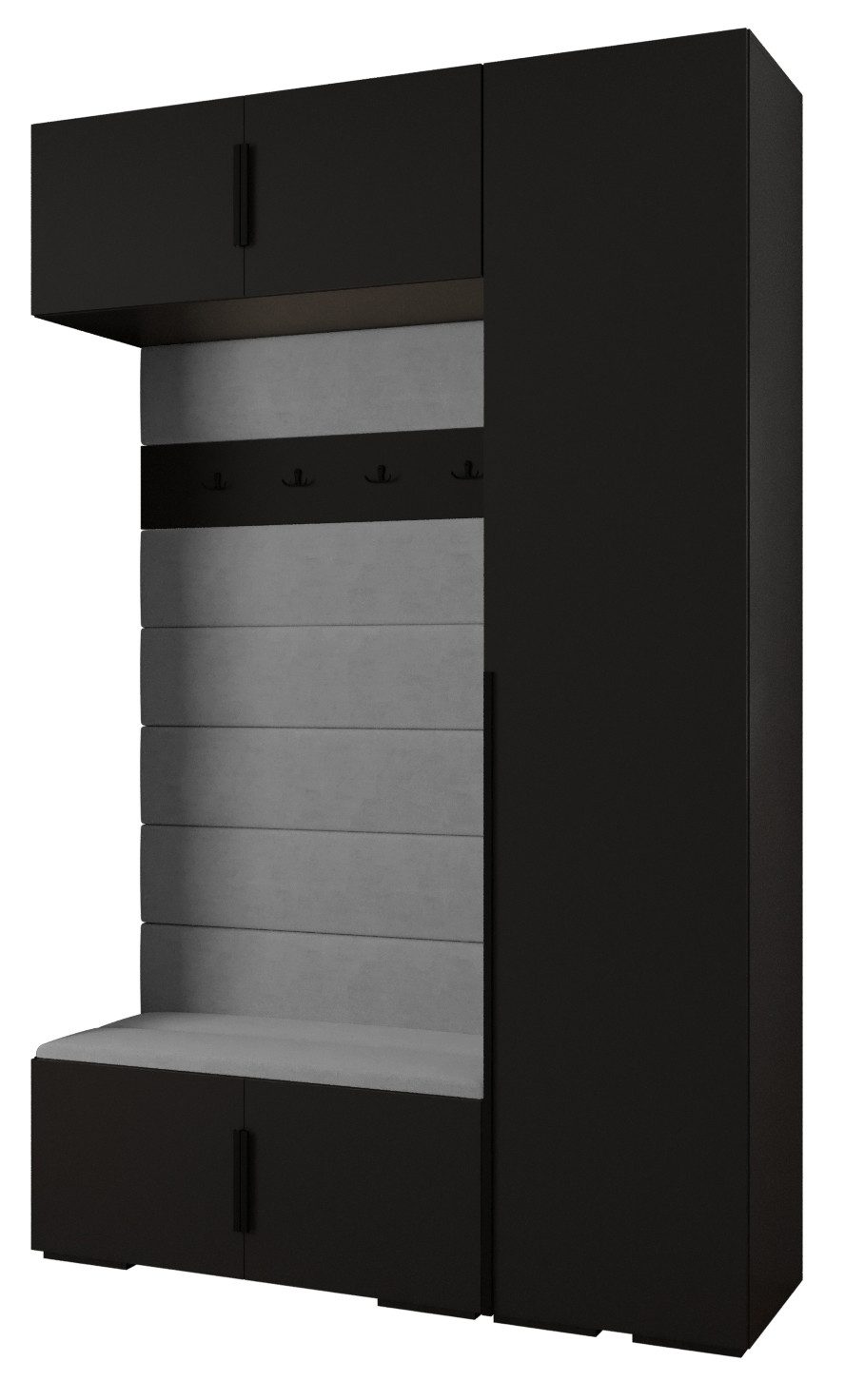 ABIKS MÖBEL Kompaktgarderobe INOVA 1 SATZ günstig online kaufen