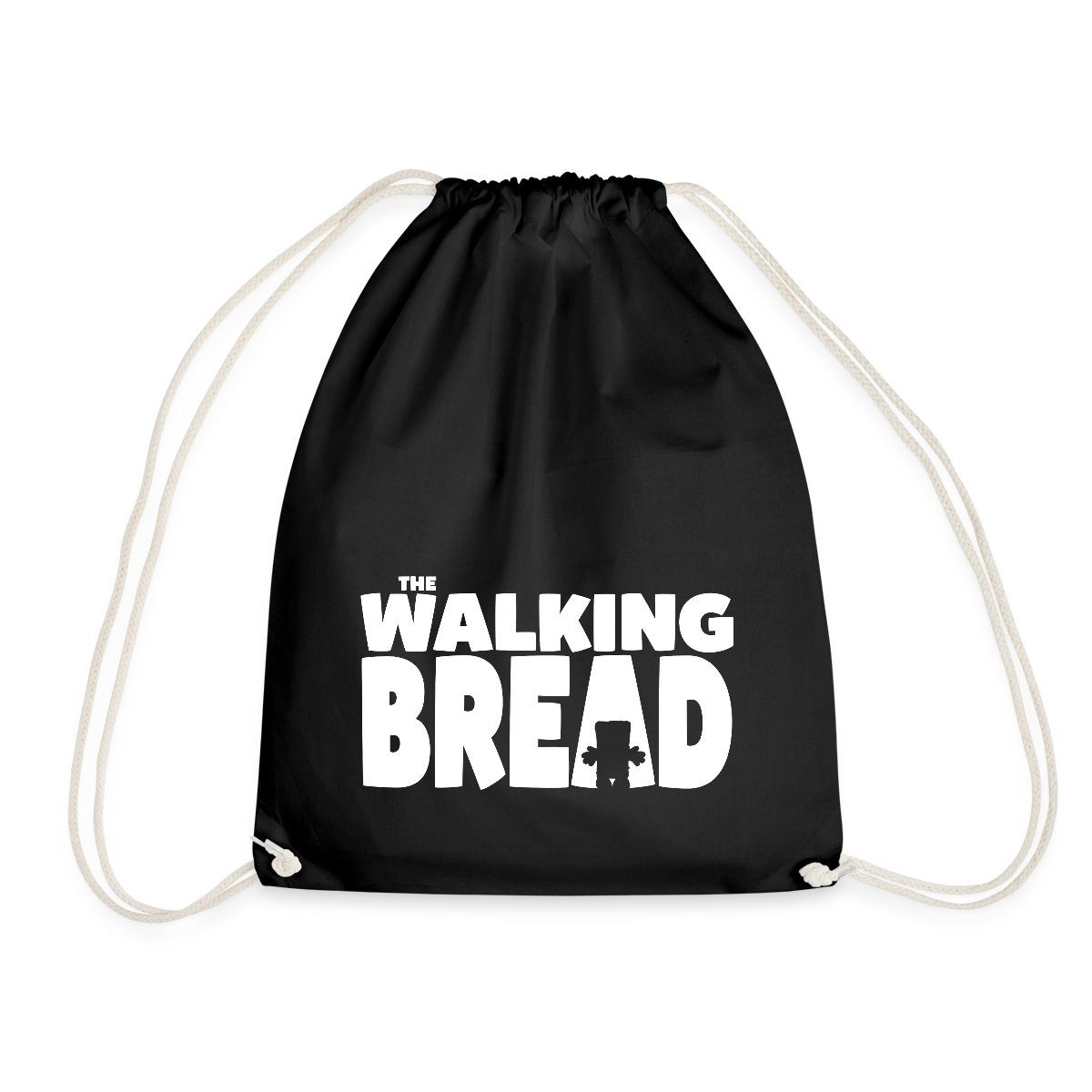 Turnbeutel Bernd Das Brot The Walking Bread In Weiß Turnbeutel