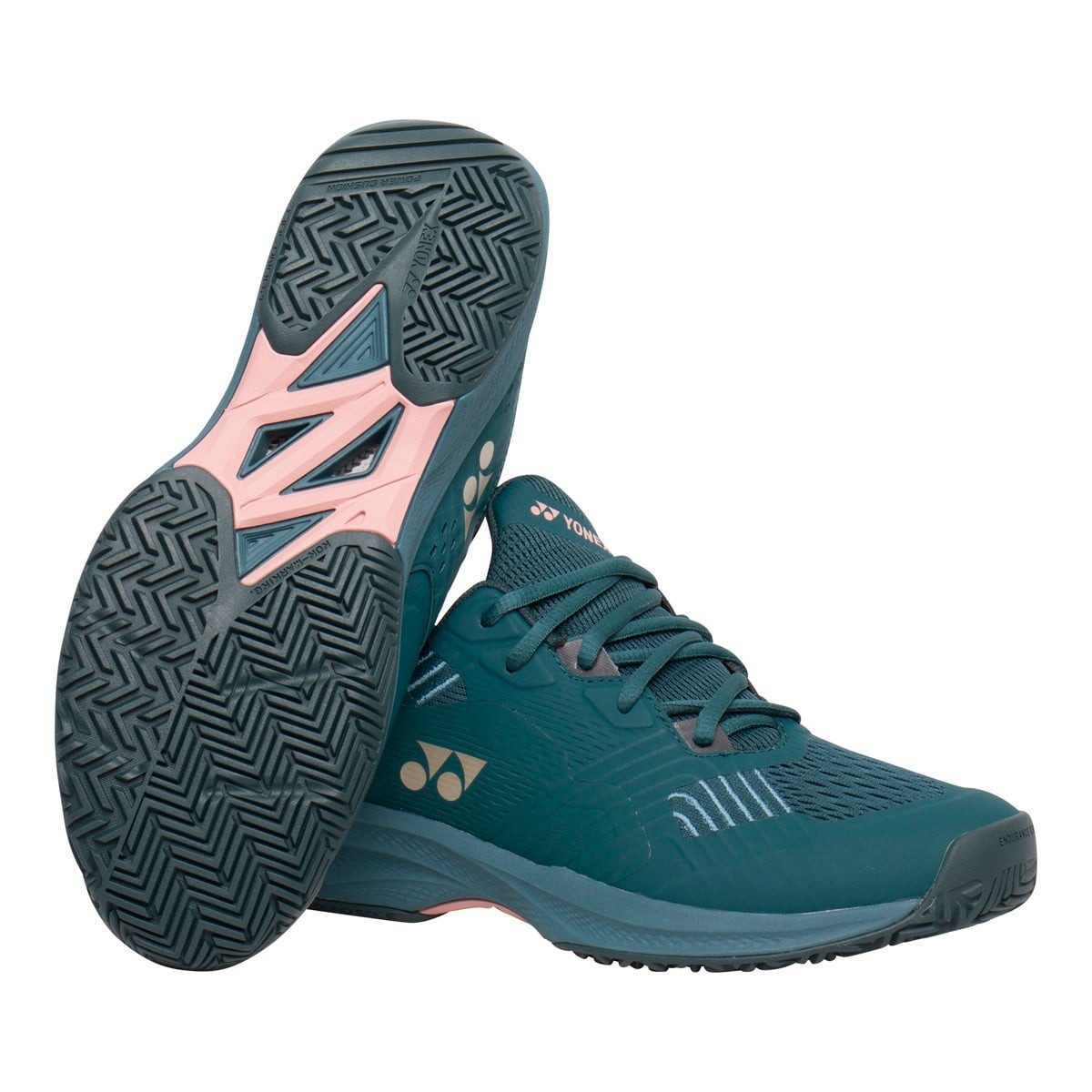 Yonex Sonicage Allcourt/Dämpfung 2026 dunkelgrün Damen Tennisschuh