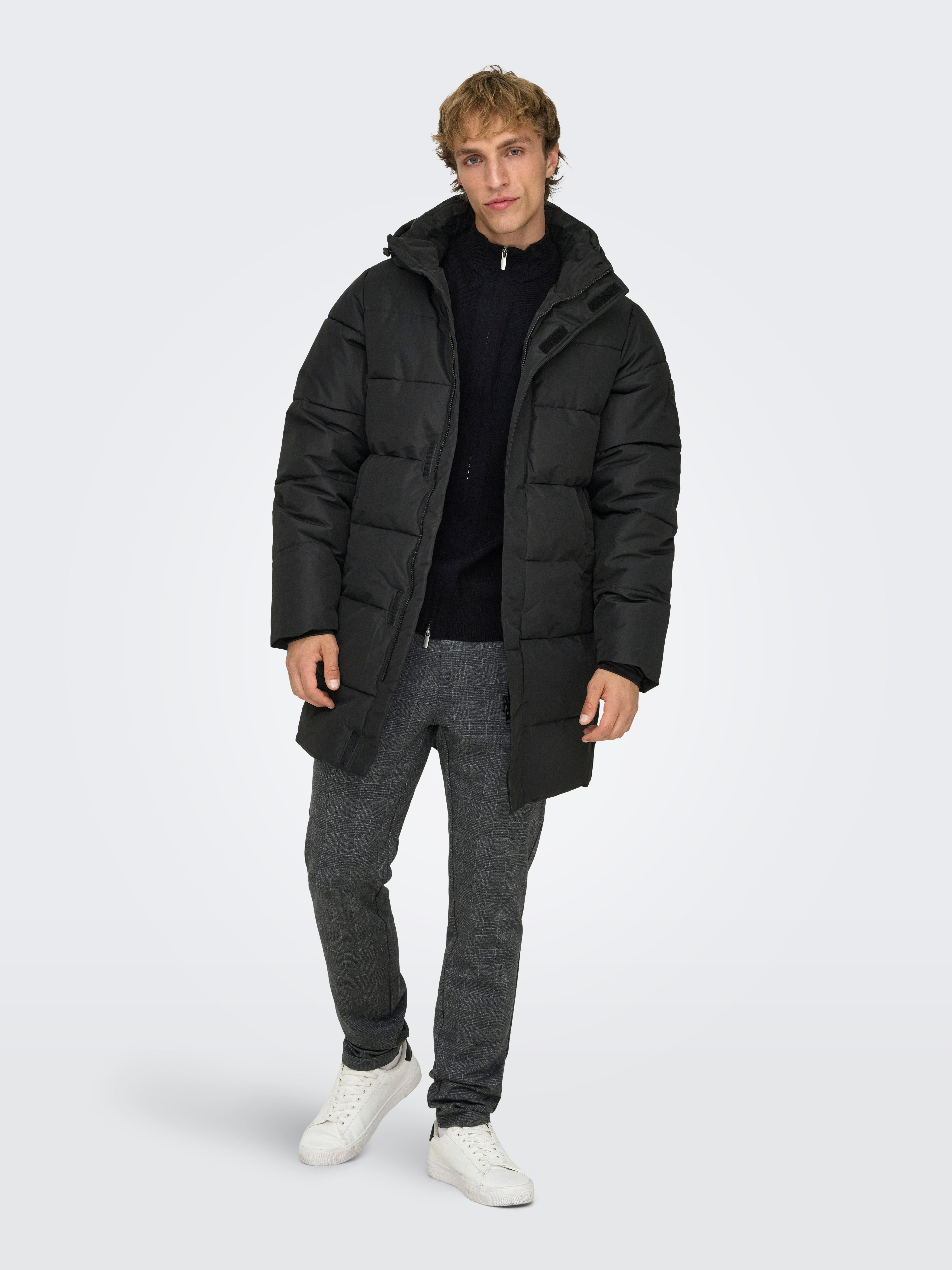 ONLY & SONS Steppjacke ONSCARL LIFE LONG QUILTED COAT NOOS OTW