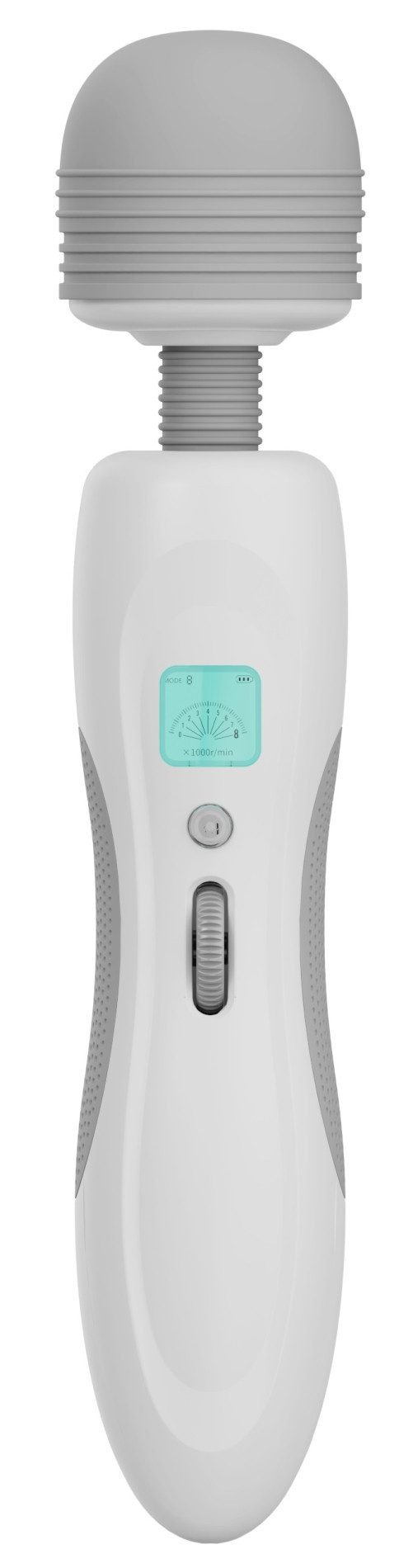 denu-shop Massagegerät Kabelloser Massagestab Ganzkörper Tragbar, Packung 1-tlg., Massagestab, USB-Kabel, Bedienungsanleitung, Aufbewahrungstasche, 9 Vibrationsmodes, 8 Vibrationsstärken