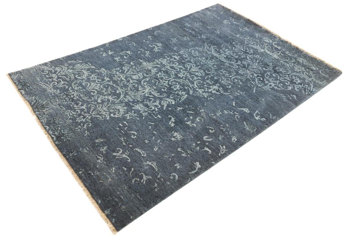 Orientteppich Sindhi Handgeknüpfter Höhe: 12 / Designteppich, 125x188 Nain mm Moderner rechteckig, Trading, Orientteppich
