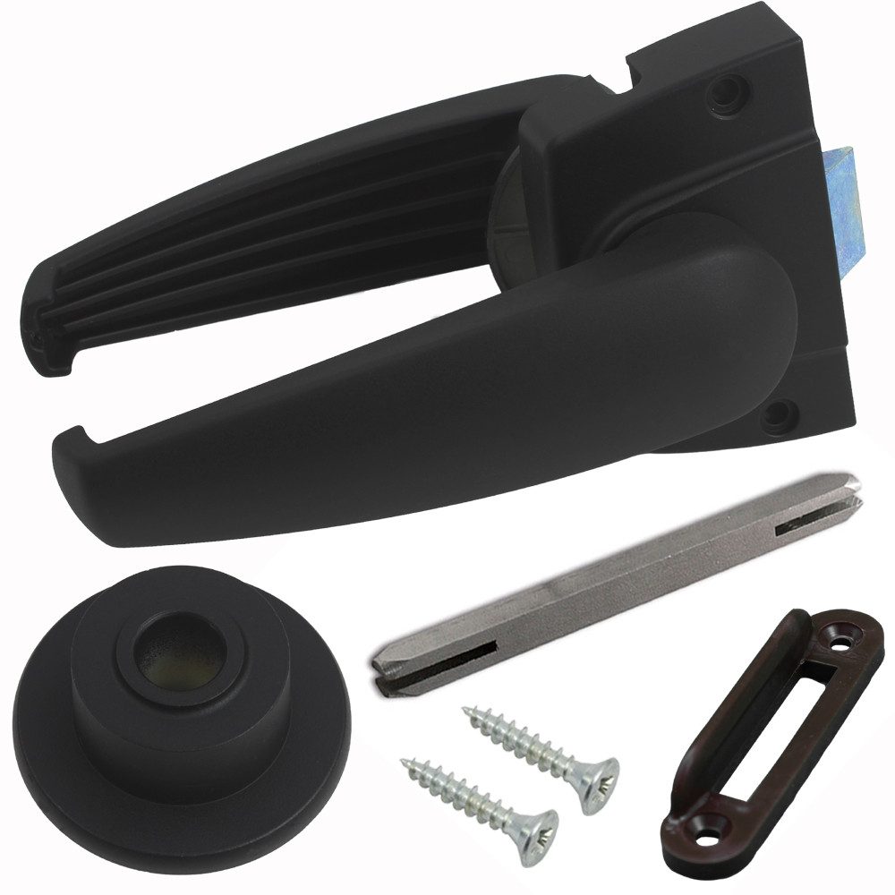 FAWO Aufschraubschloss Türschloss Türdrücker Türklinke Bad Wohnwagen Wohnmobil Caravan Boot