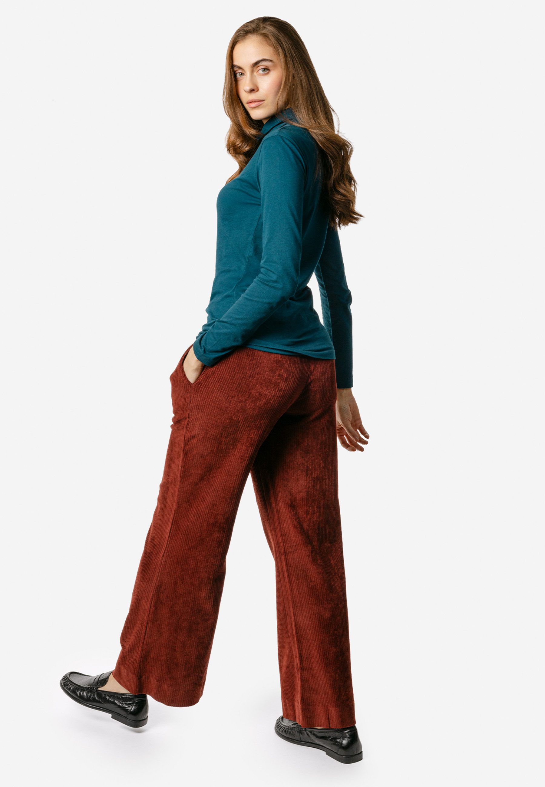 LIVING CRAFTS Rollkragenpullover NIA GOTS zertifiziert – Bild 5 von 5