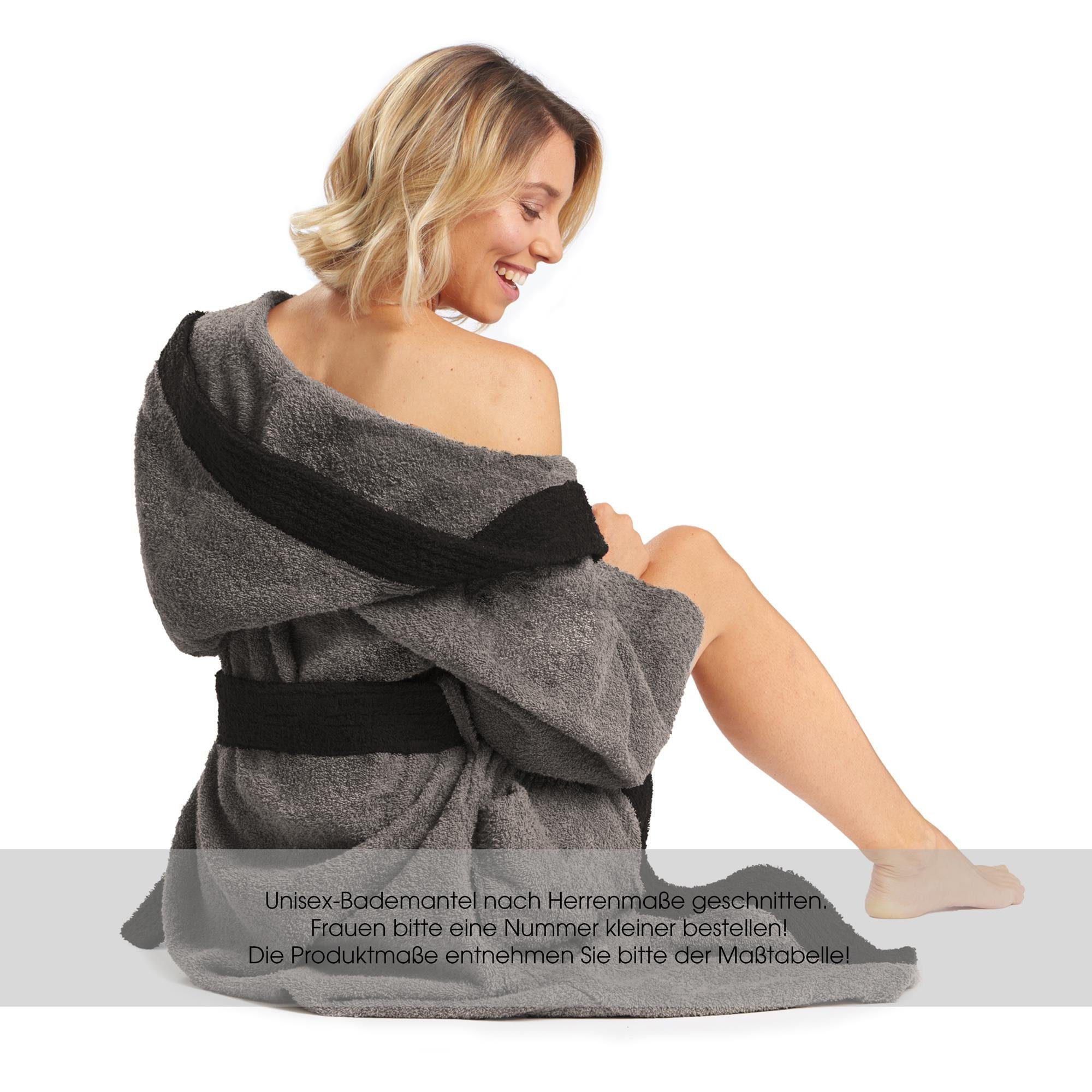 aqua-textil Bademantel Saunamantel Frottee Kapuze für günstig online kaufen